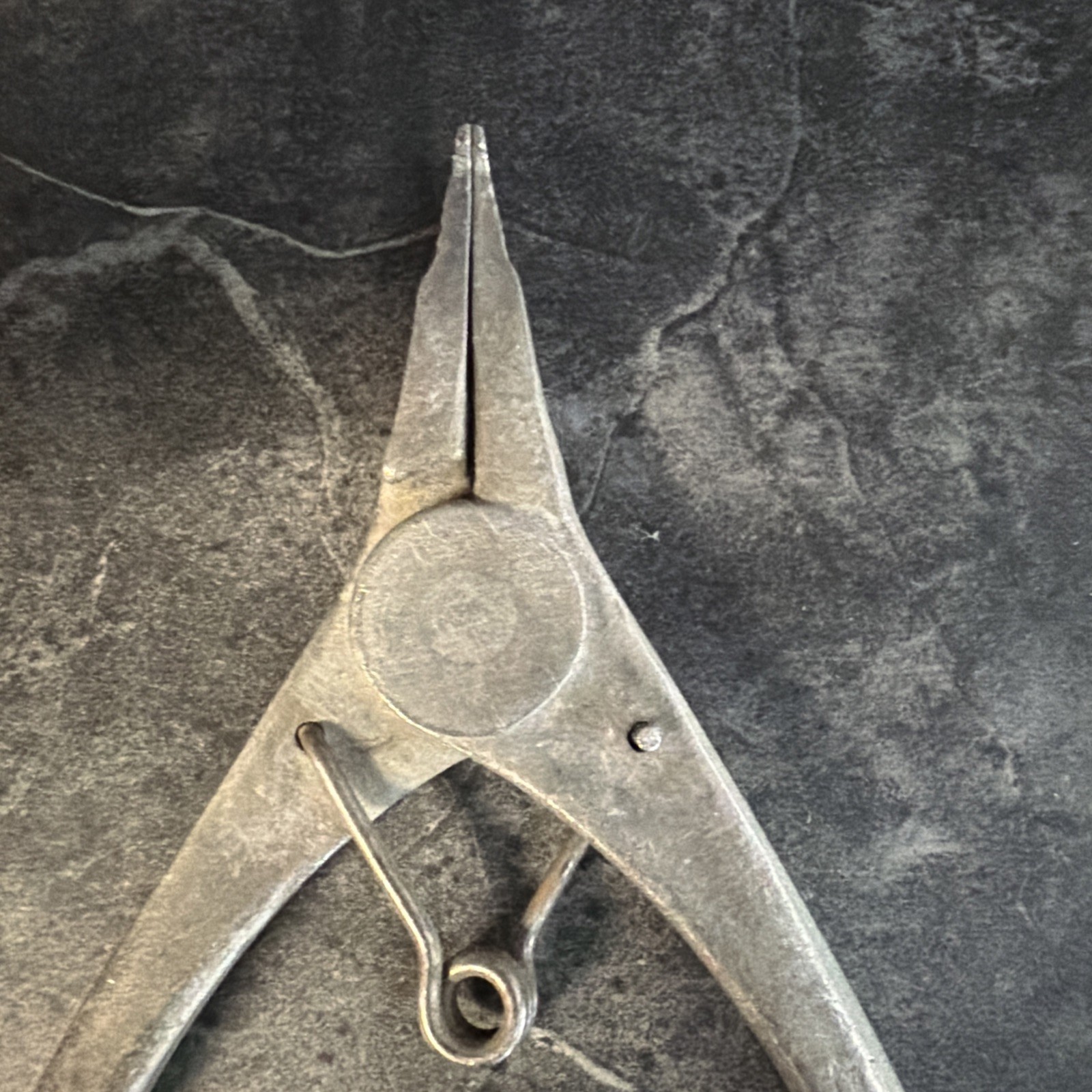 Vintage OTC 714 Horseshoe Lock Ring Pliers Owatonna Tool Co USA