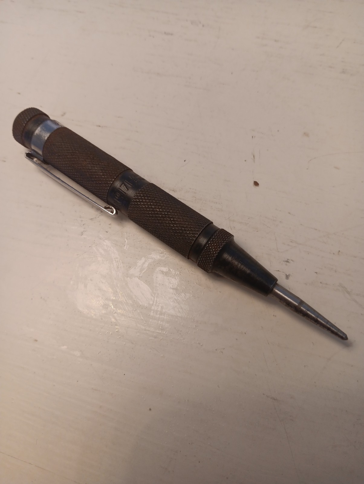 Vintage ECLIPSE No 171 Automatic Centre Punch Engineers Metal Working Old Tools