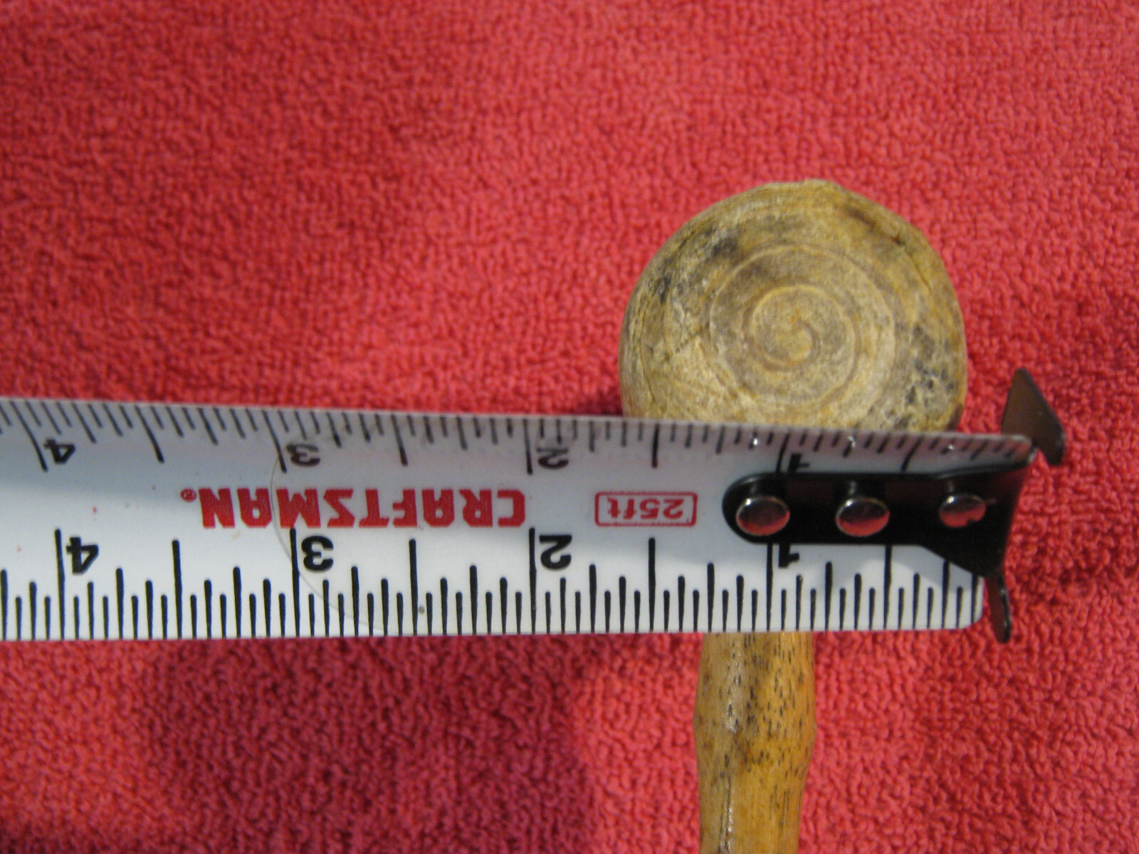 Vintage Chicago Soft Rawhide CRW No. 2 Rawhide Mallet 1 1/2″ Mallet Face