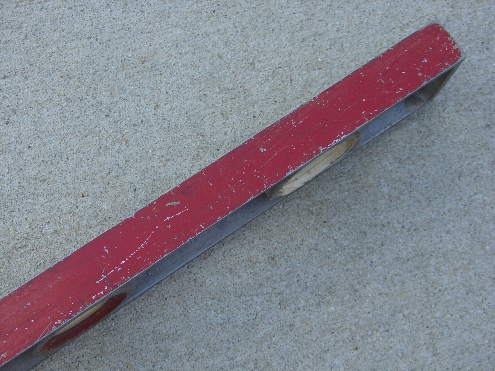 Vintage Belknap Hardware Blue Grass HDR Louisville Kentucky Metal Level Tool