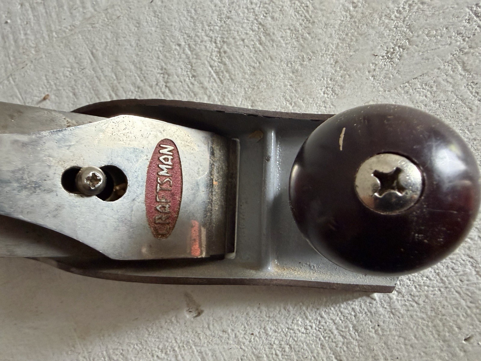 Vtg Craftsman 619-3742 Hand Plane 9.75” Long 2″ Blade Heavy Duty Woodworking USA