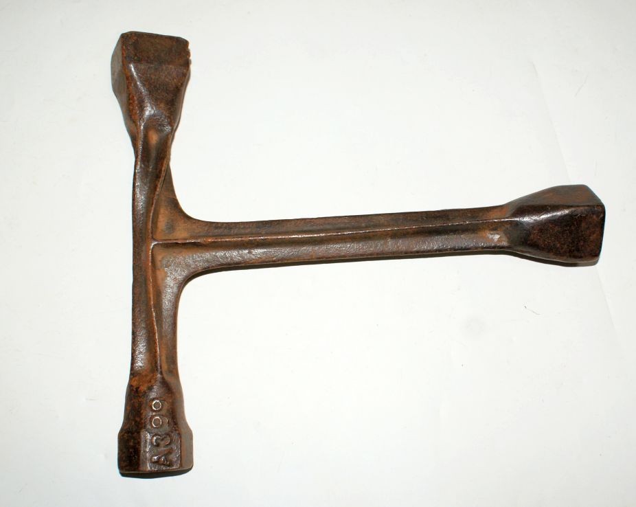 A399 Huber Mfg Steam Engine Farm Implement Wrench Tool Old Vintage Marion, OH