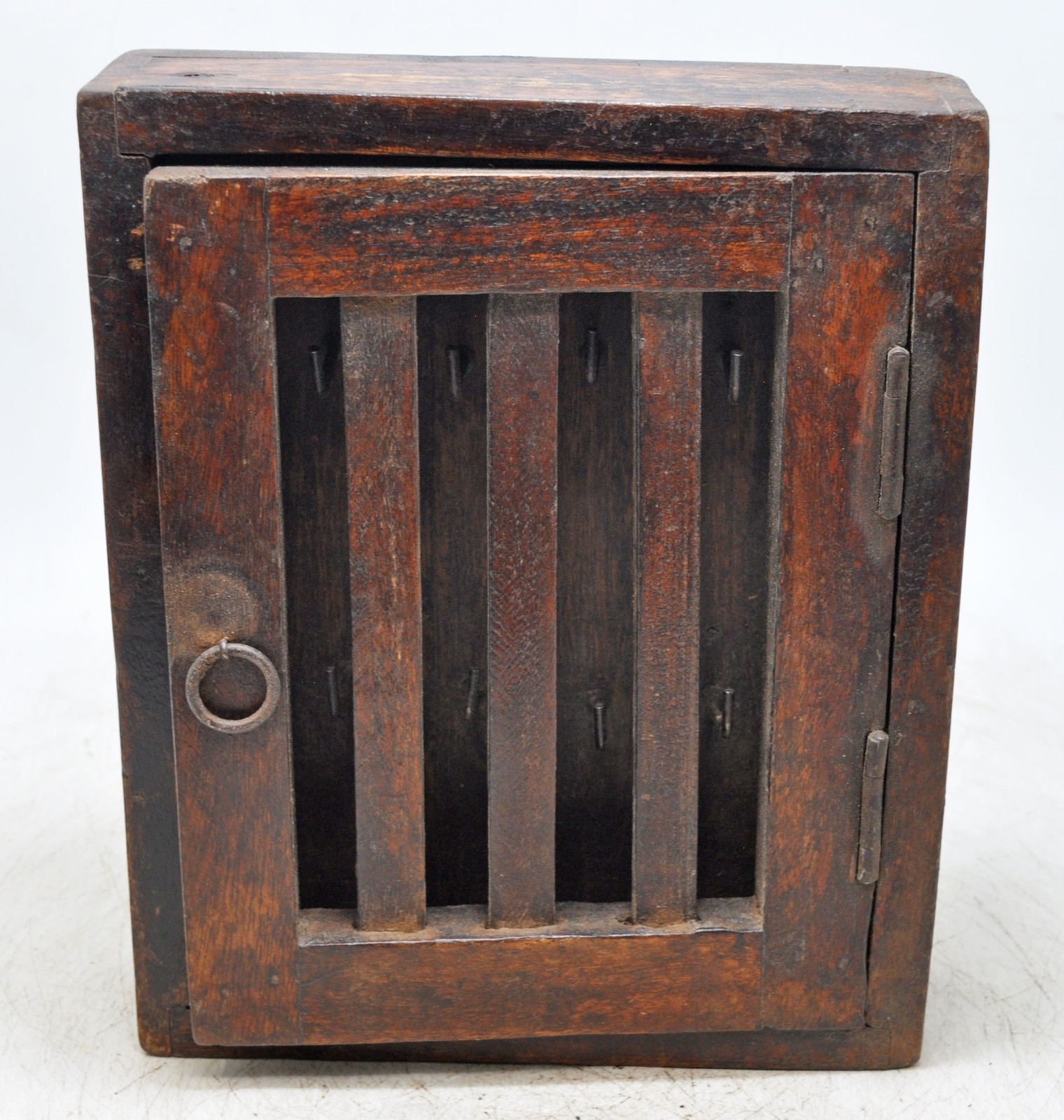Vintage Wooden Wall Décor Key Cabinet Box Original Old Hand Crafted