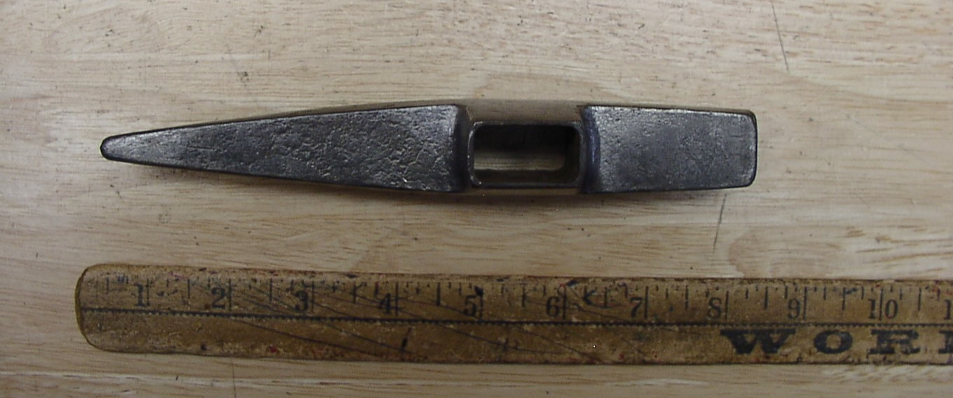 Old Used Tools,Vintage Stanley U.S.A. Geologist Pick Hammer Head,7-3/8″,VGC