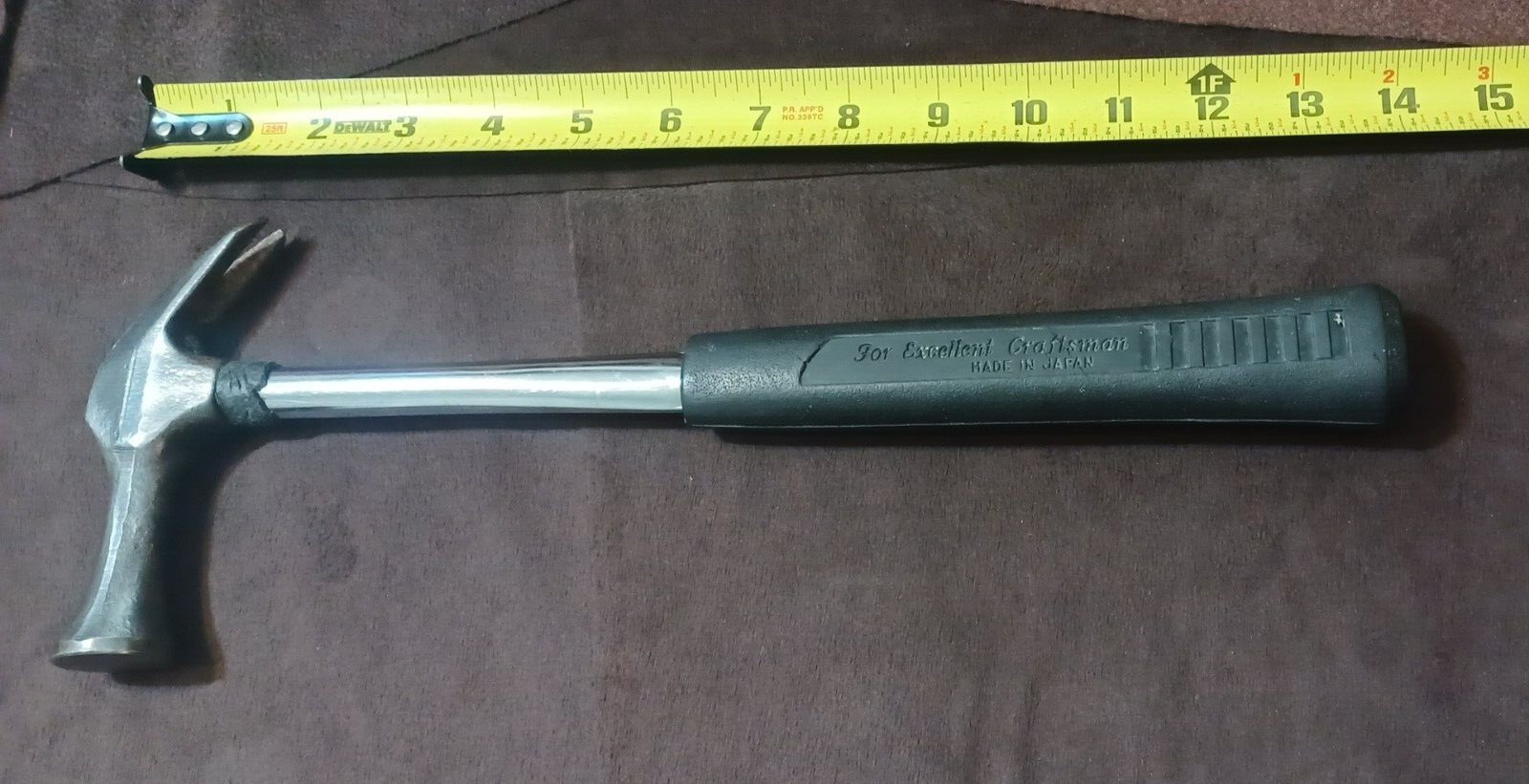 Claw Hammer Dogyu Style “For The Excellent Craftsman” Made In Japan Carpenter