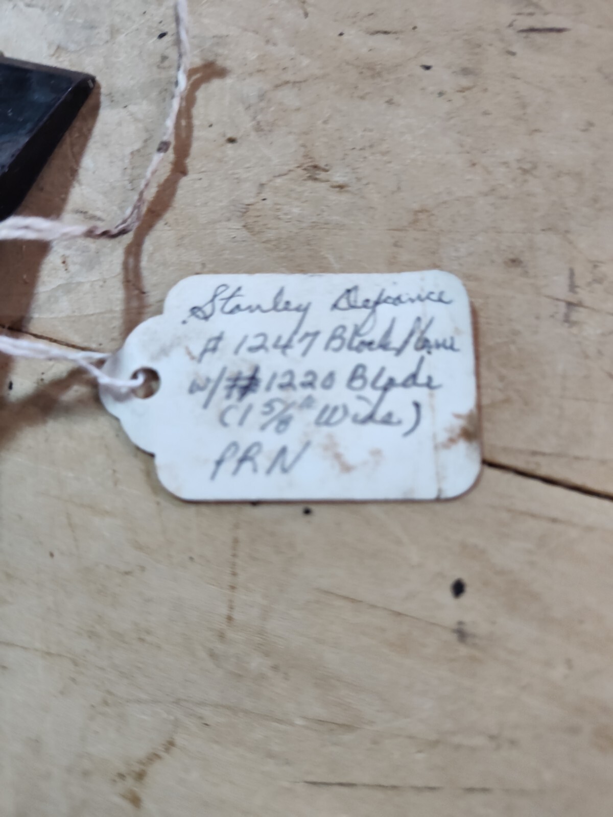 Vintage STANLEY “Defiance” No. 1247 Block Plane