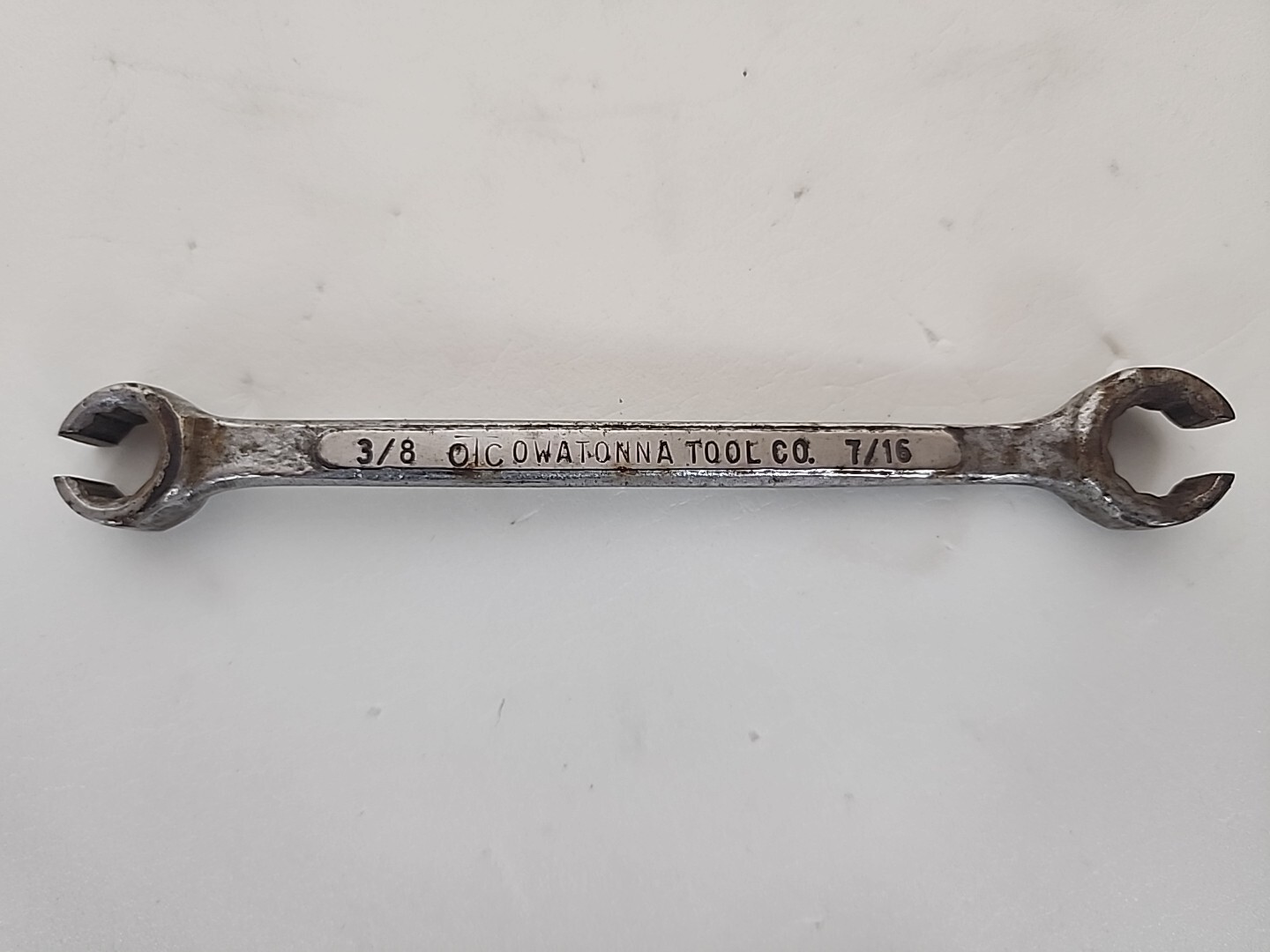 Owatonna Tool Co. 3/8 x 7/16″ Double End Flare Nut Wrench SAE cs-1214