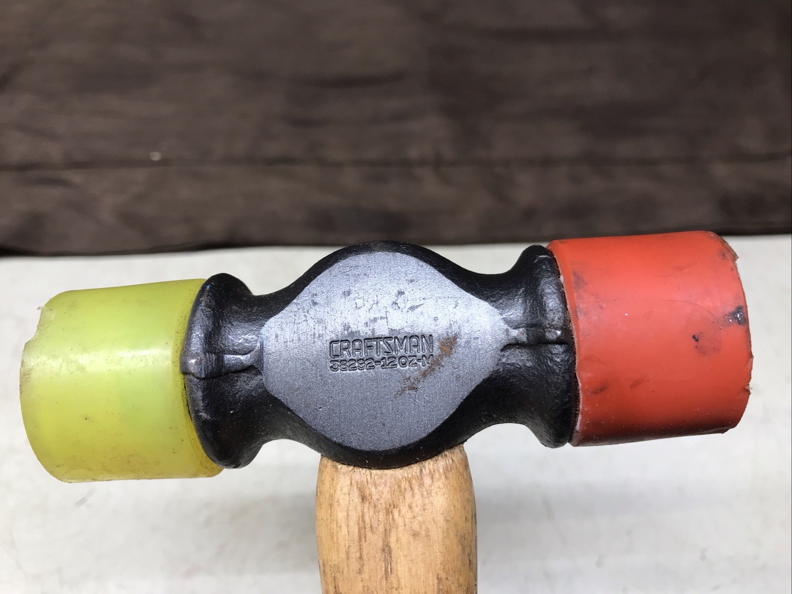 Craftsman USA 12oz Dual Soft Face Hickory Handle Hammer No 38298