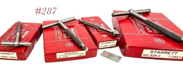 fine shape w boxes STARRETT TOOLS TELESCOPING Inside GAGE gauges A B C D