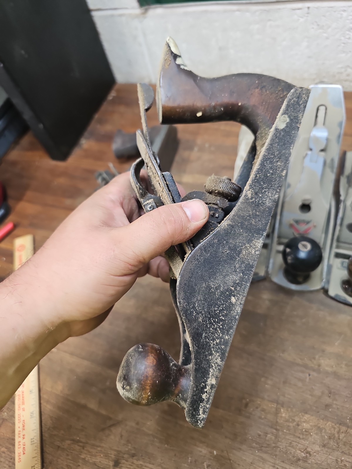 S46- 5 vintage No. 4 size Planes – Stanley Millers Falls Etc