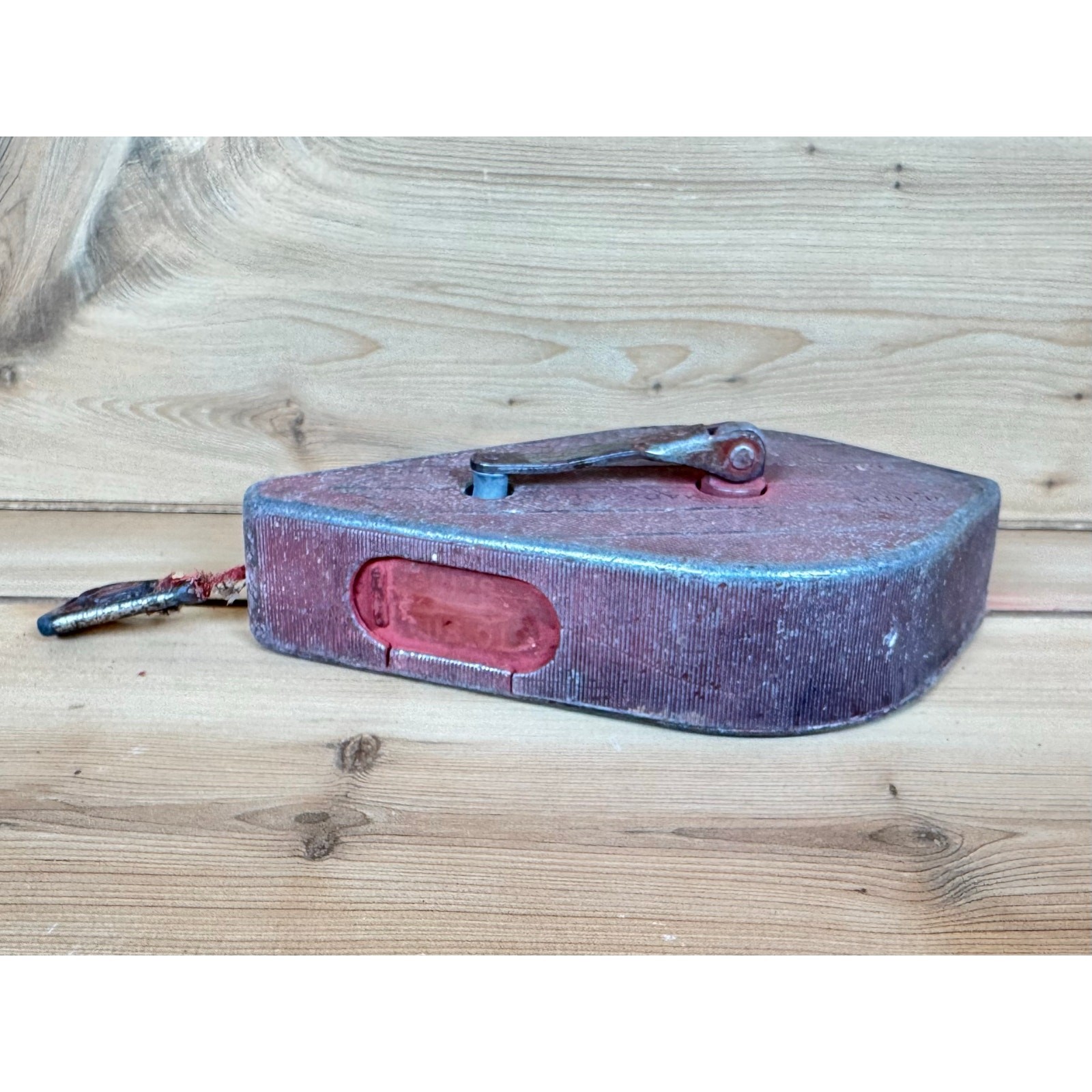Vintage Strait-Line Products-Inc Costa Mesa Calif Plumb Bob Chalk Line