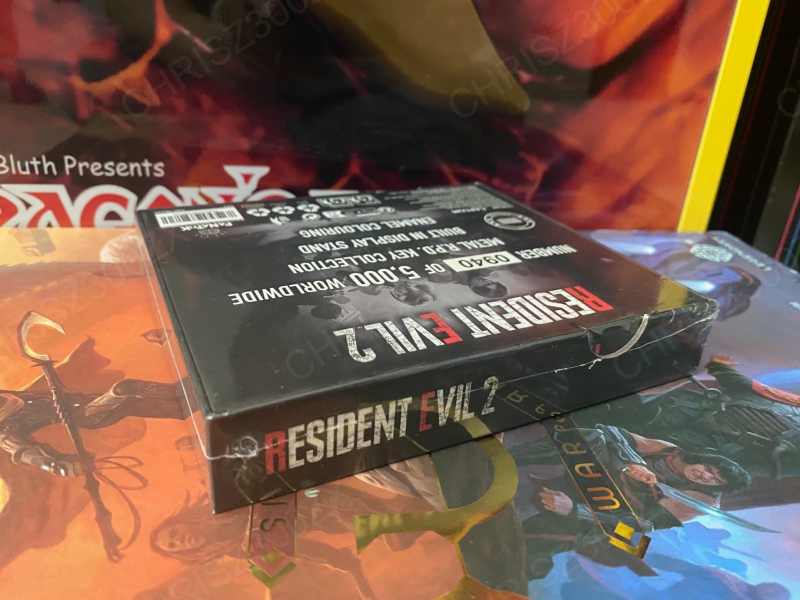 Resident Evil 2 Card Suit Keys [Set of 4] Replica Figure Konami Numbered Box RE2