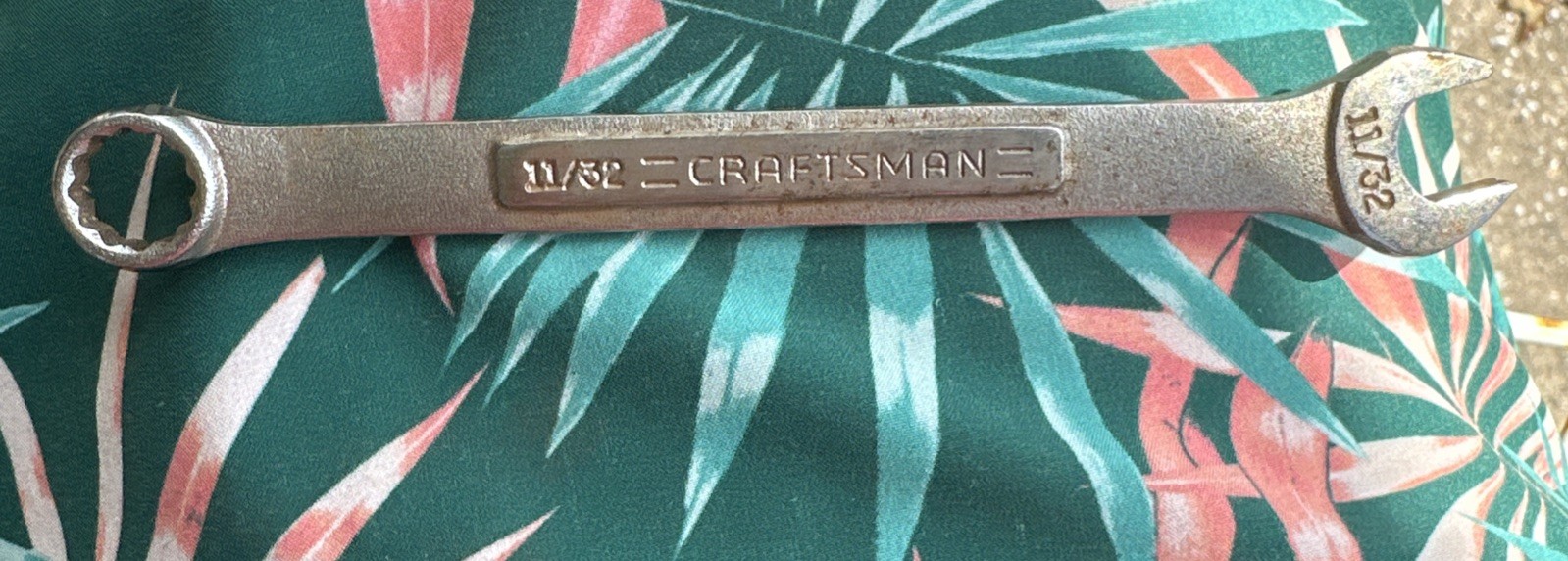 Craftsman 11/32 VV-44692 Standard SAE Combination Wrench 12 Point Made In USA