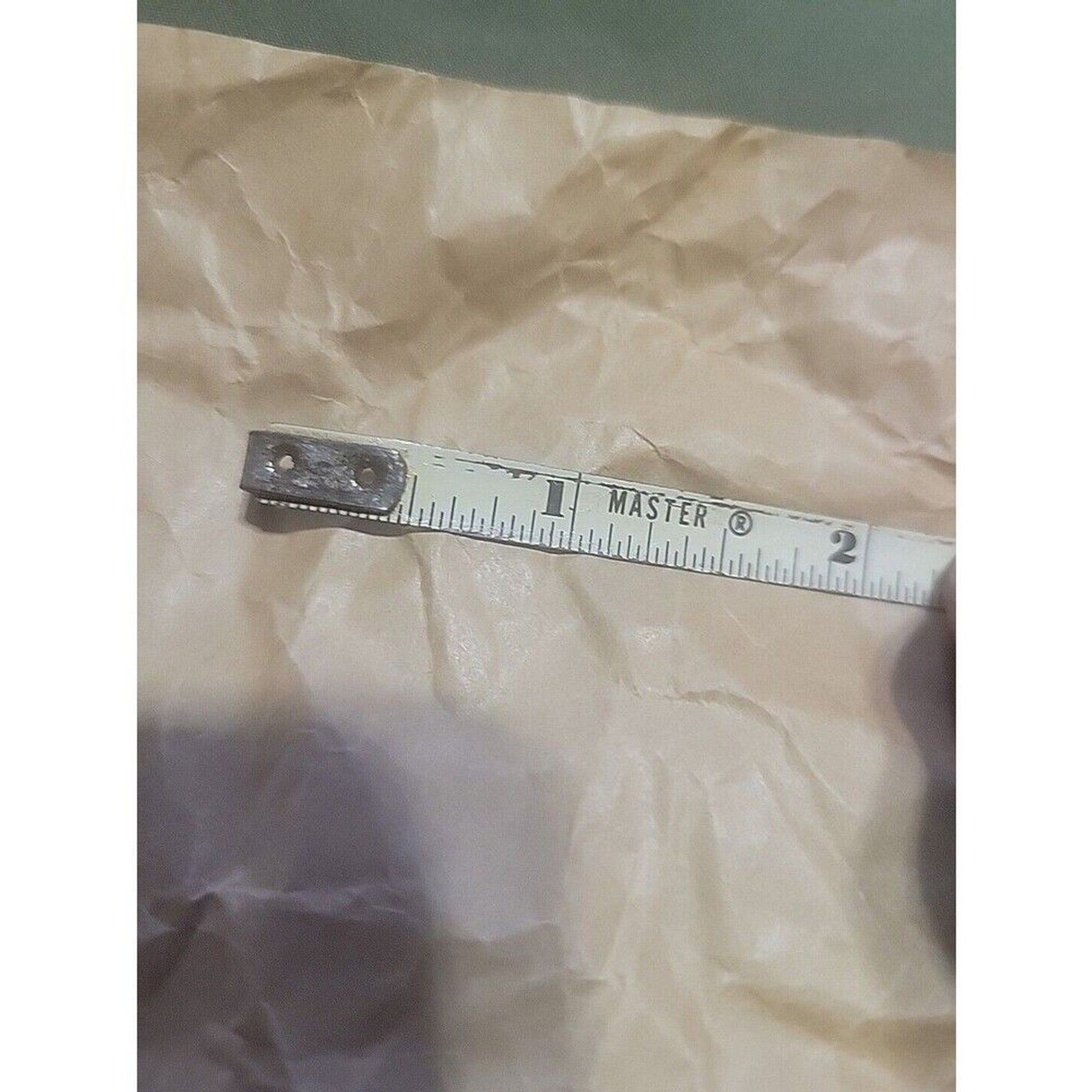 Vintage Mini Tape Measure Metal Master Robin Products Co. Fasteners