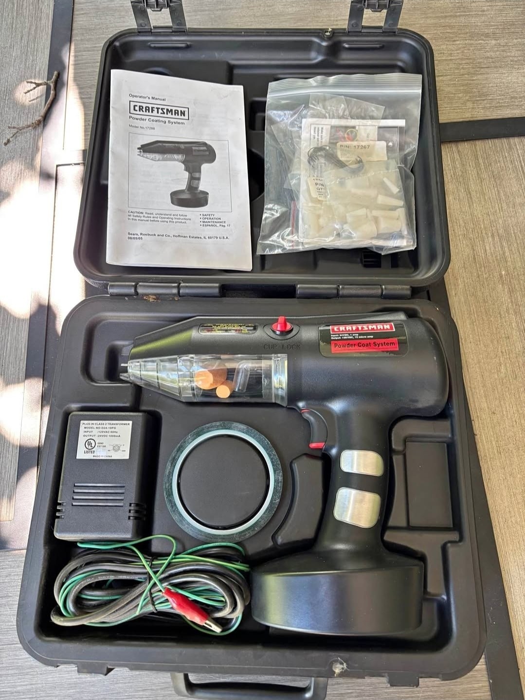 Sears Craftsman Powder Coating System Very Rare 17288