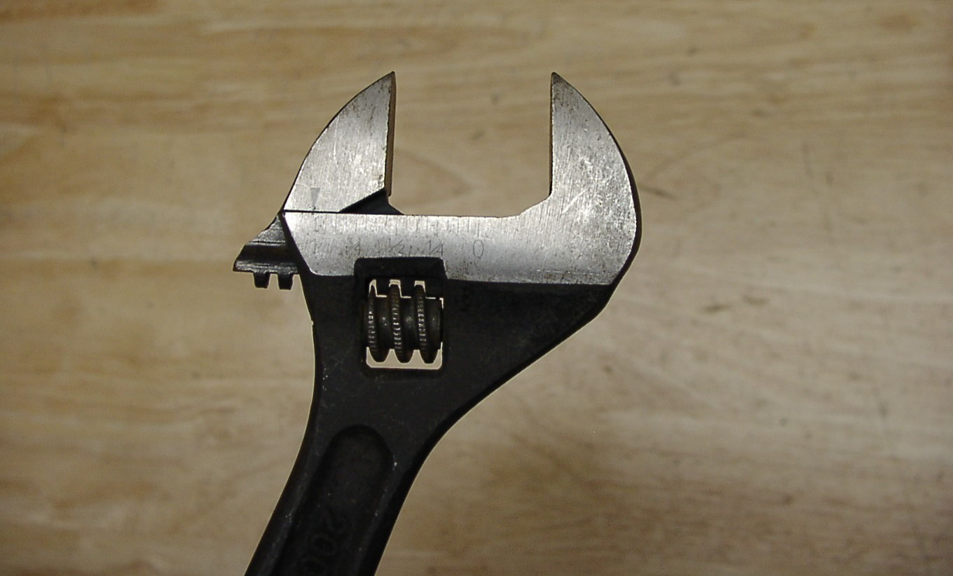 2 Adjustable Wrenches,Including Task Force-10″ Japan,& Kobalt-8″ China,VGC