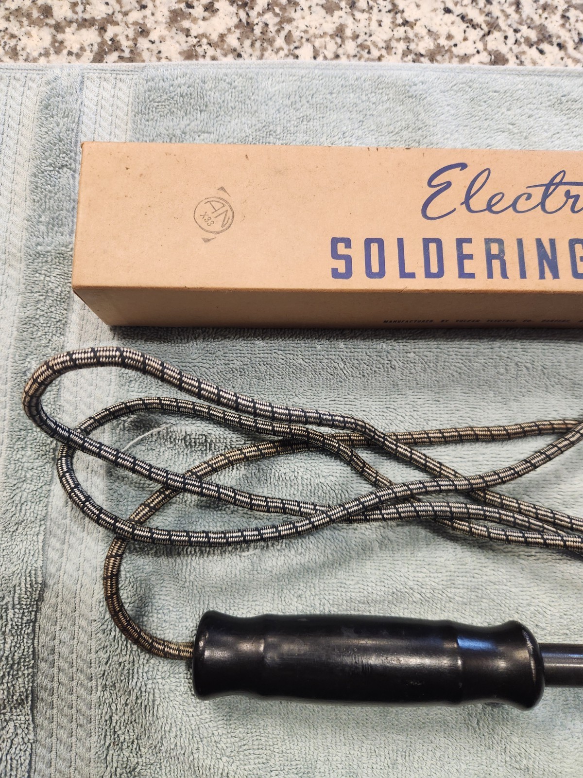 Vulcan soldering iron USA Very good tested box