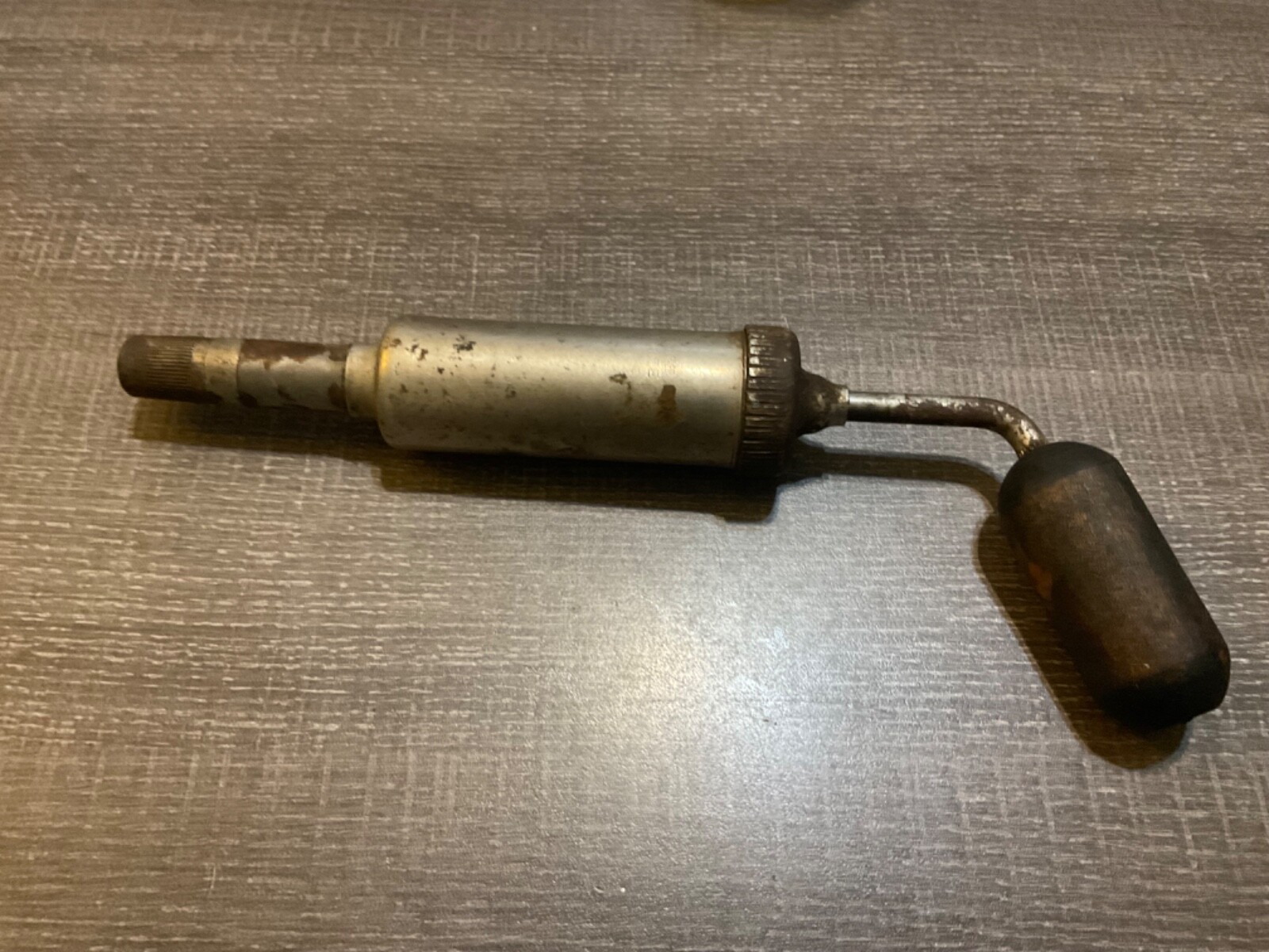 Vintage Grease Gun Alemite Zerk Model Automatic Grease Gun USA Made Pat. 1923