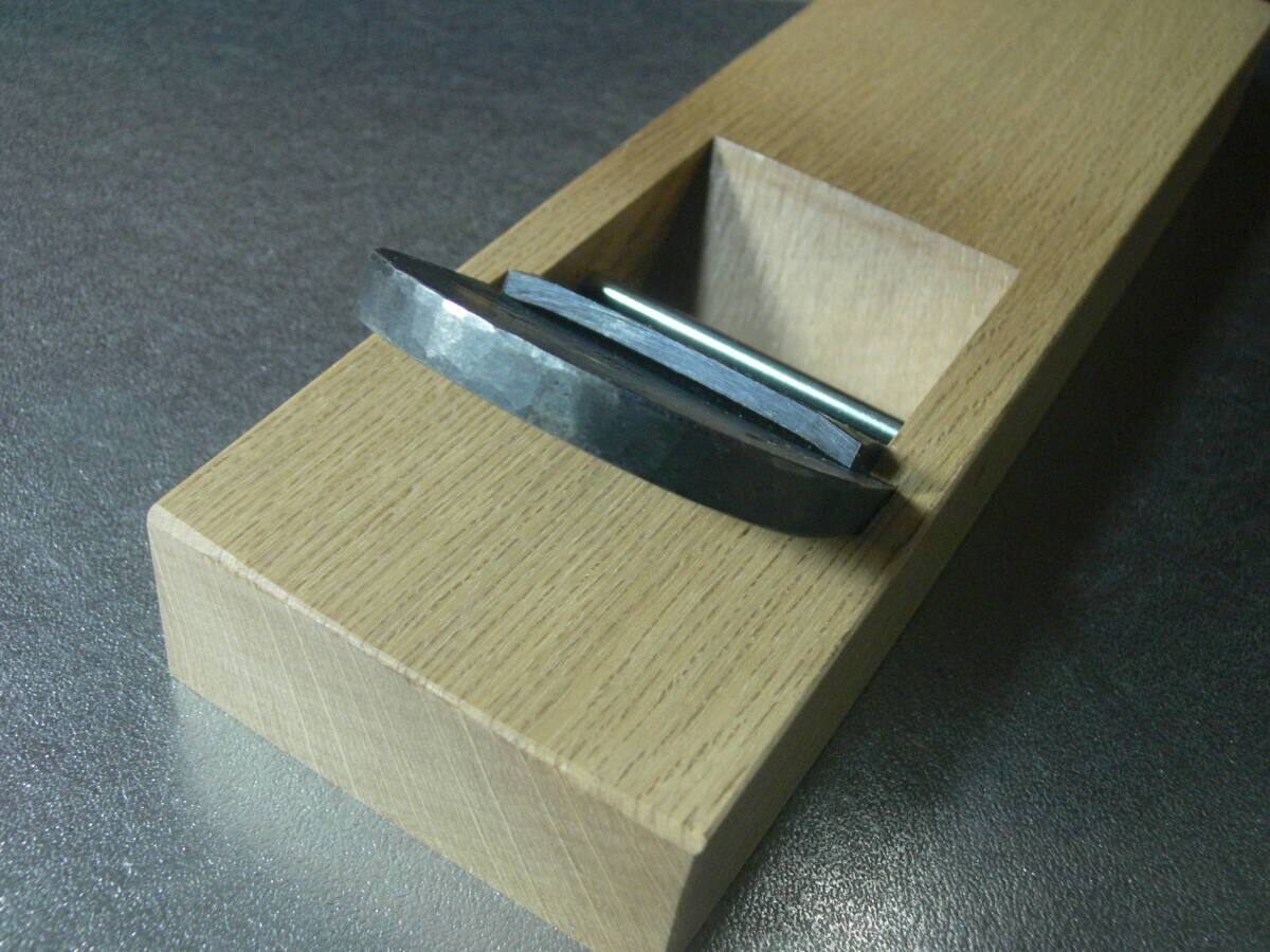 Funahiro Kanna Ichigu Japanese Smoothing Hand Plane Uddeholm Steel W/ Box 70mm
