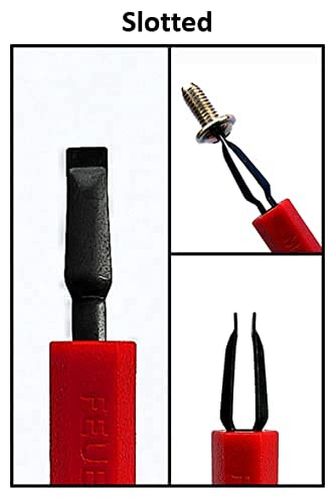 LLC Holding Screwdriver, Screw Starter (5 Pack – Slotted/Phillips)