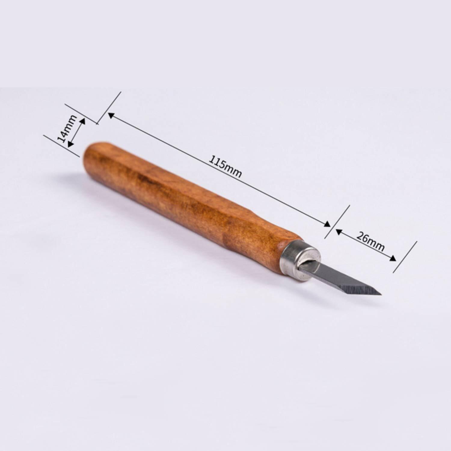 Professional Wood Carving Hand Chisel Tool 12Pcs Set Woodworking Gouges Steel