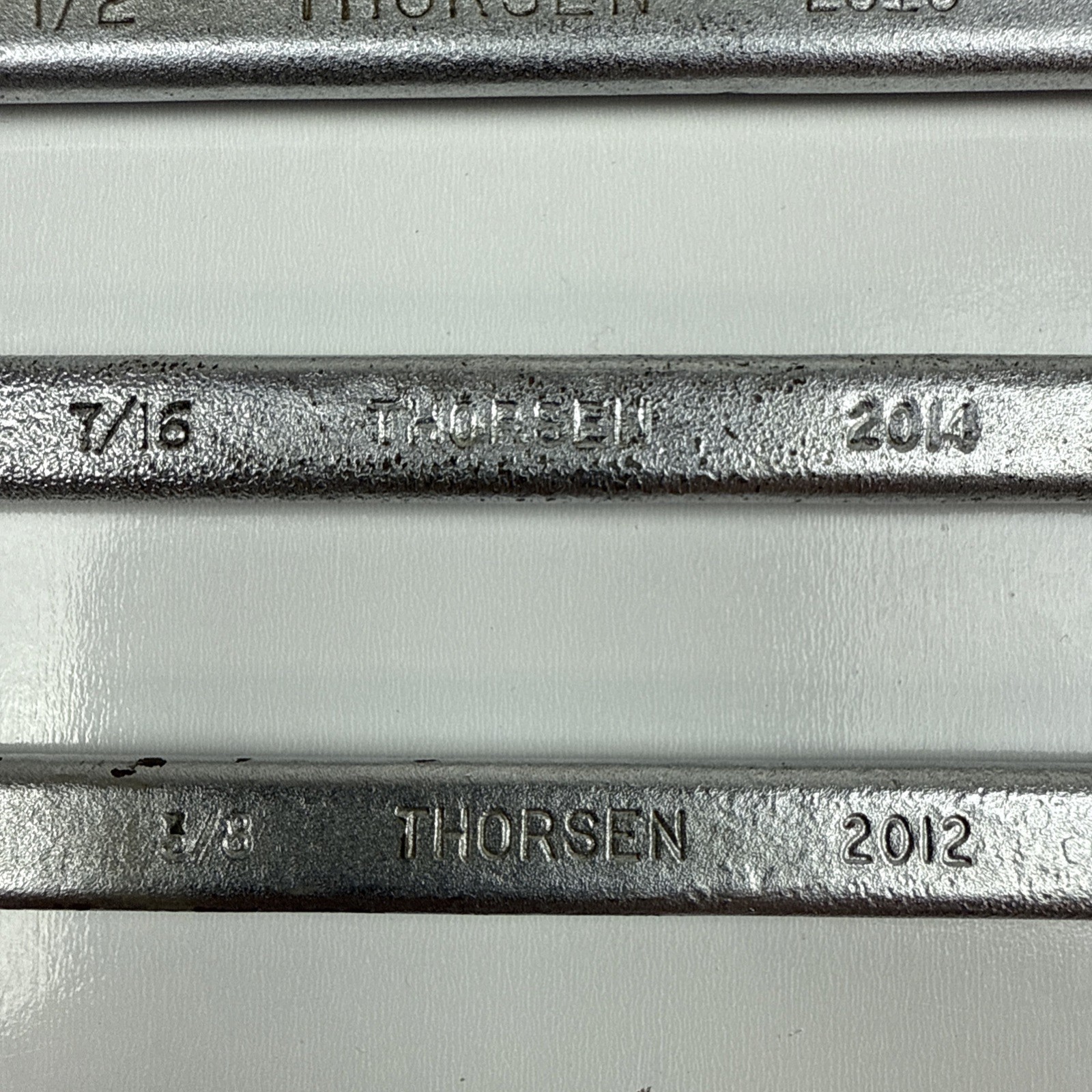 Vintage Thorsen 8 piece SAE Combination Wrench Set 3/8”- 15/16” – Made in USA