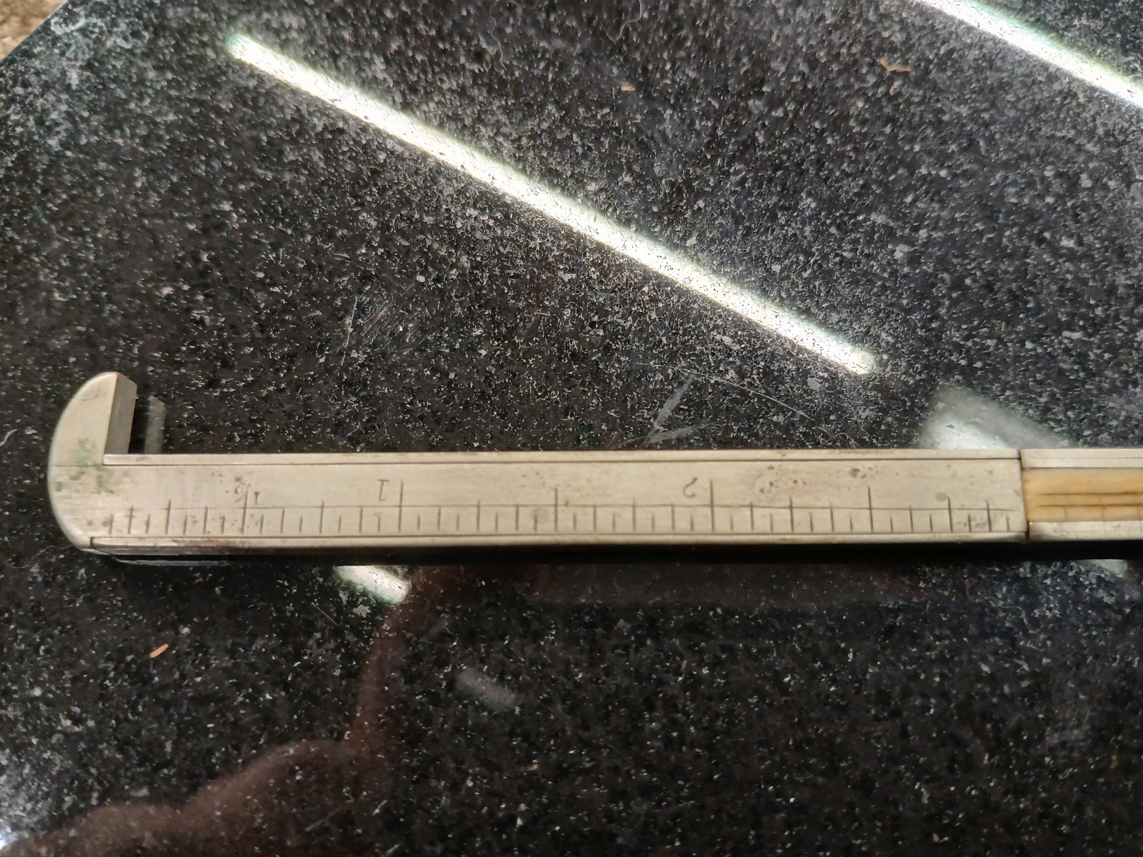 Antique Stanley No. 40 Folding Ruler Four Fold 12” German Silver