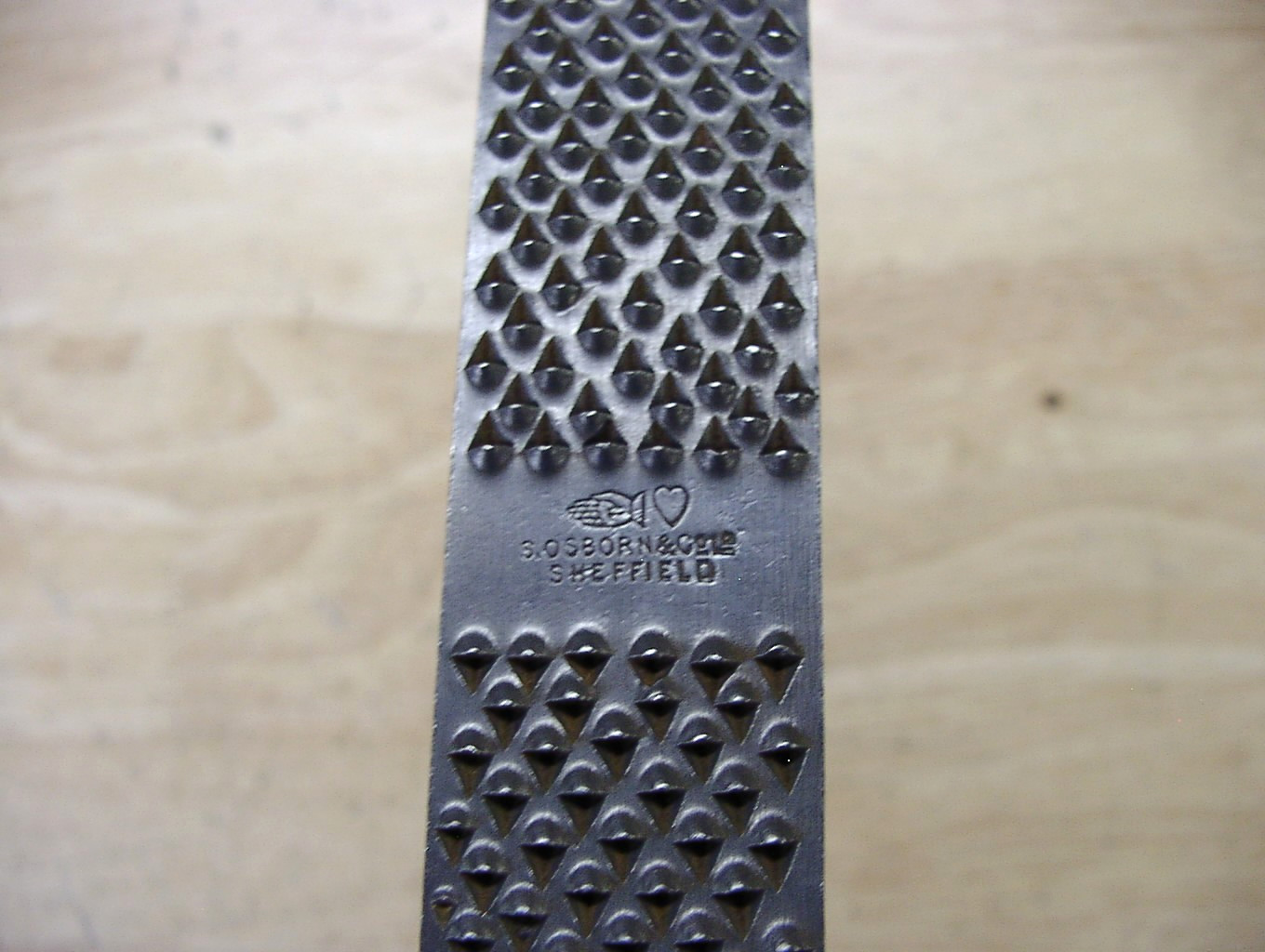 Antique S. Osborn Hoof File,Rasp,1-1/4″ X 12-5/8″,1lb. 1.7oz.,Sheffield,XLINT