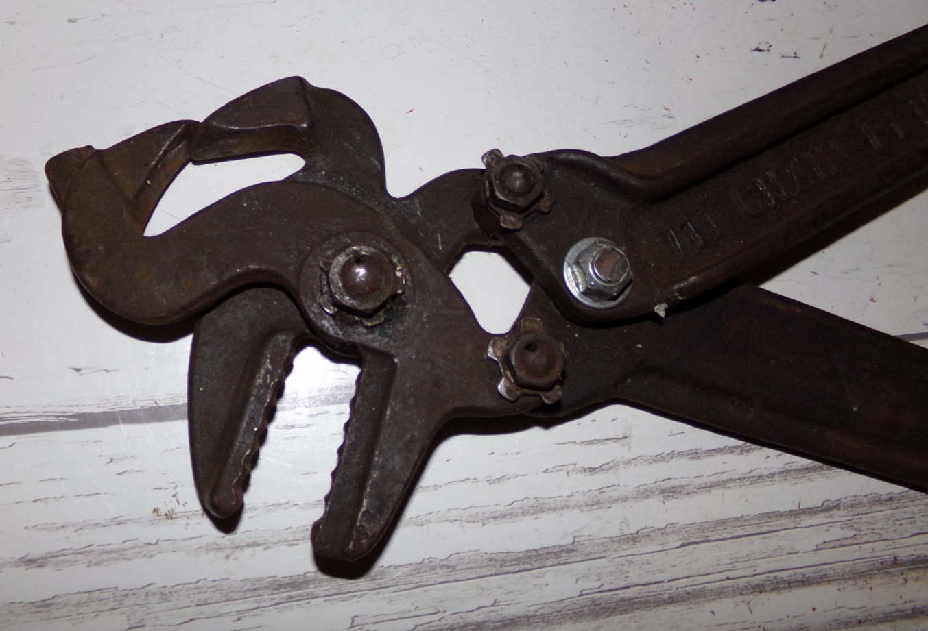AMERICAN CHAIN & CABLE Co. WEED Chain Plier 711 30″ Inch BRIDGEPORT CONN. Tool