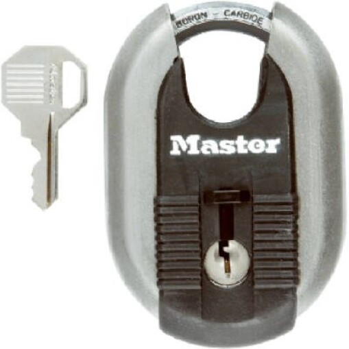 Master Lock Magnum Bell Lock Covered 2-5/16″ Steel Uses M1 Key Blank