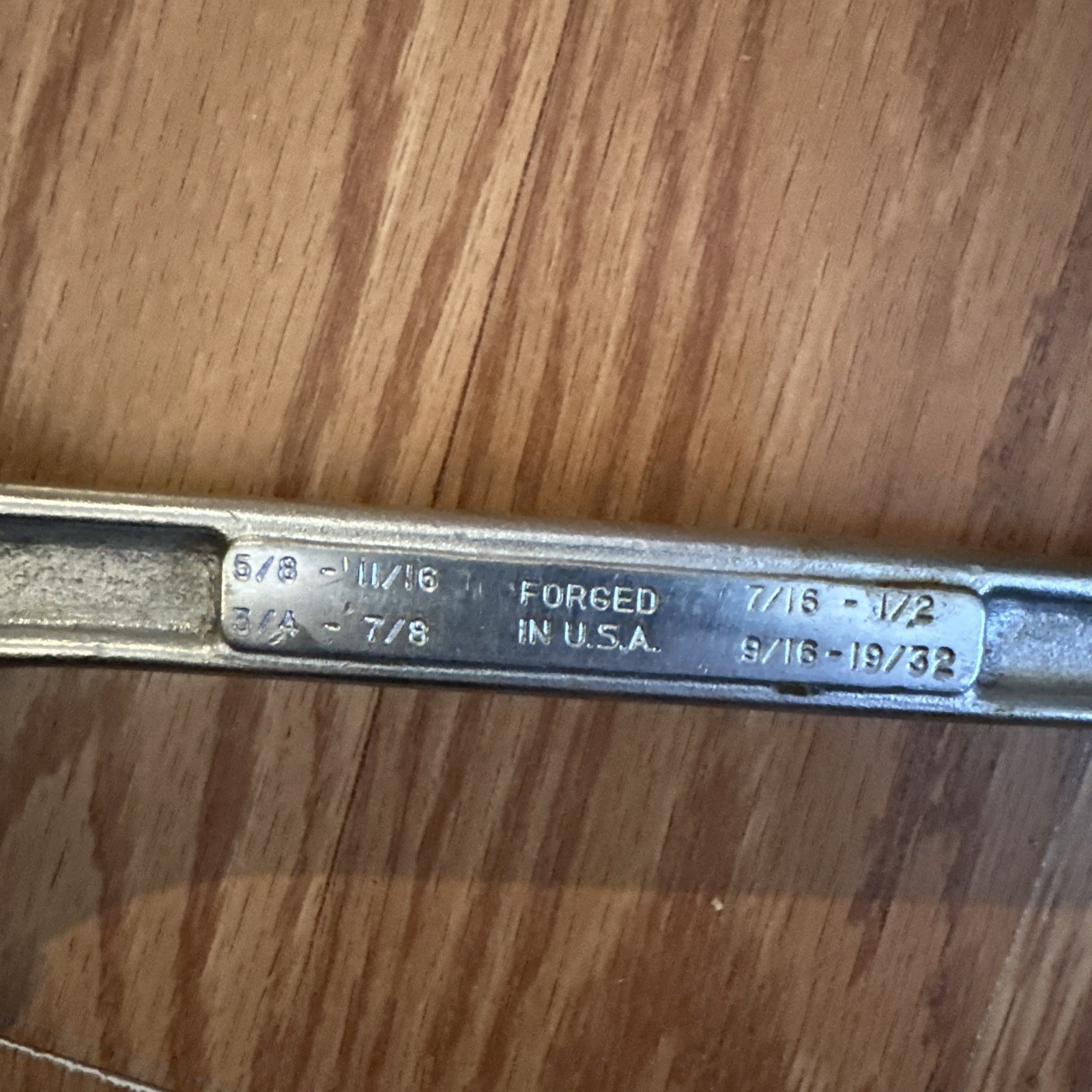 VINTAGE CRAFTSMAN 8 IN 1 SAE DOG BONE 12 Pt SOCKET WRENCH 7/16″ TO 5/8″ USA