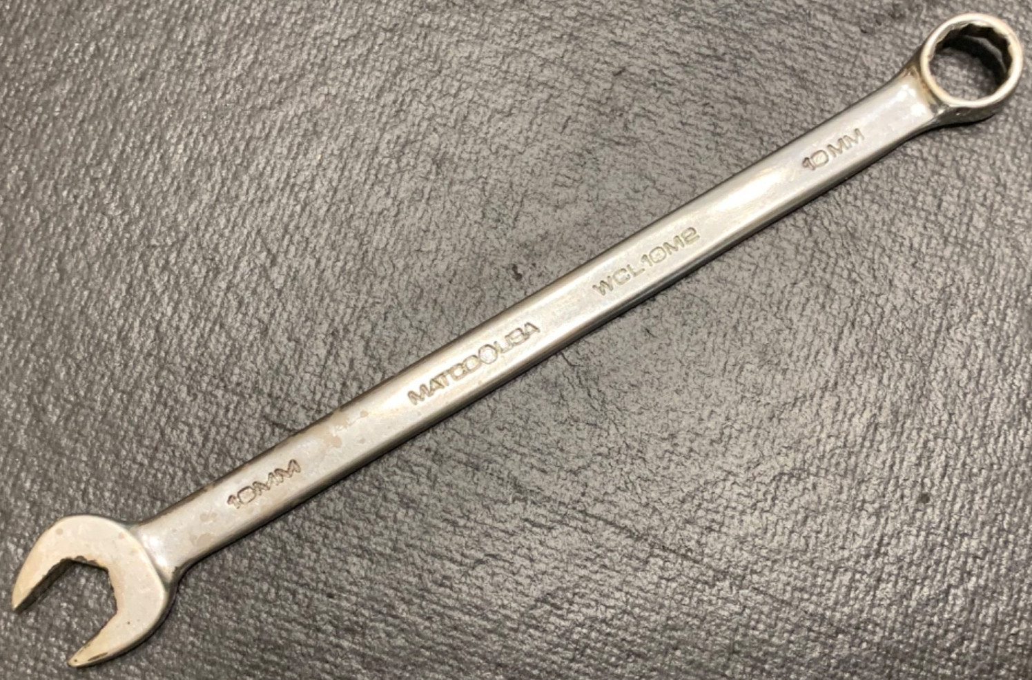 Matco Tools WCL10M2 10mm Metric Combination Wrench Made in USA