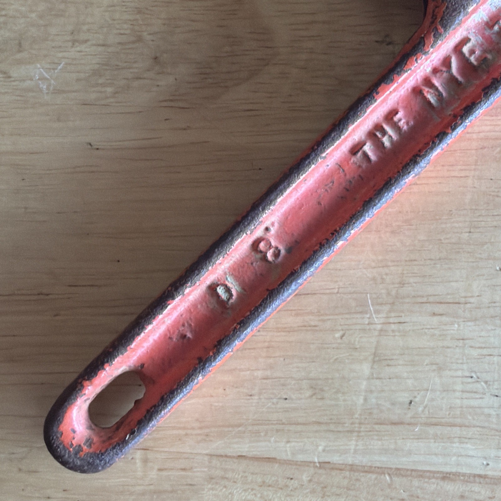 The NYE Tool Co. 8″ Pipe Wrench D8 Vintage Chicago USA READ!