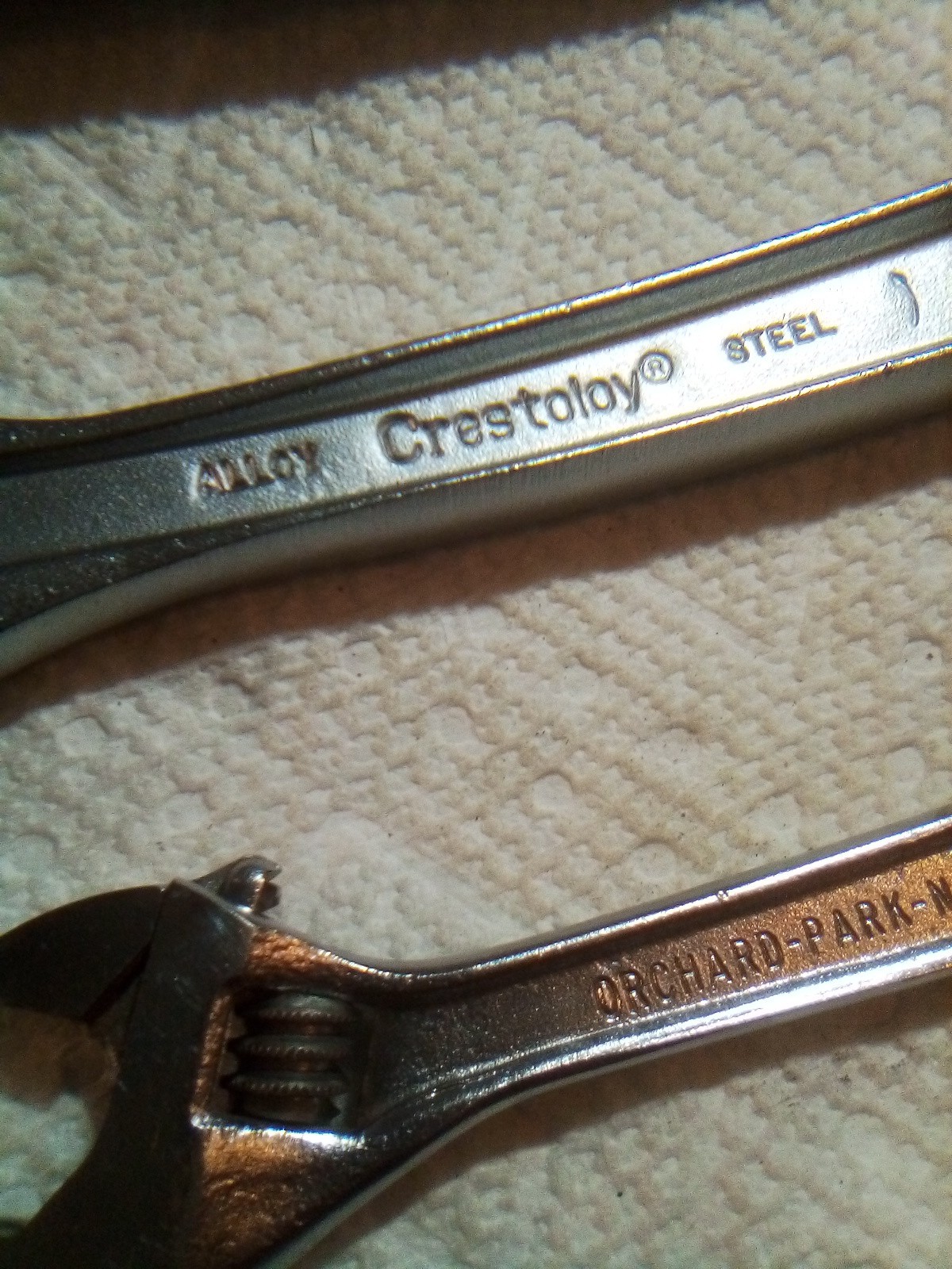 Rare Craftsman Crescent Xcelite Adjustable Wrench Set Made In USA Lot 995