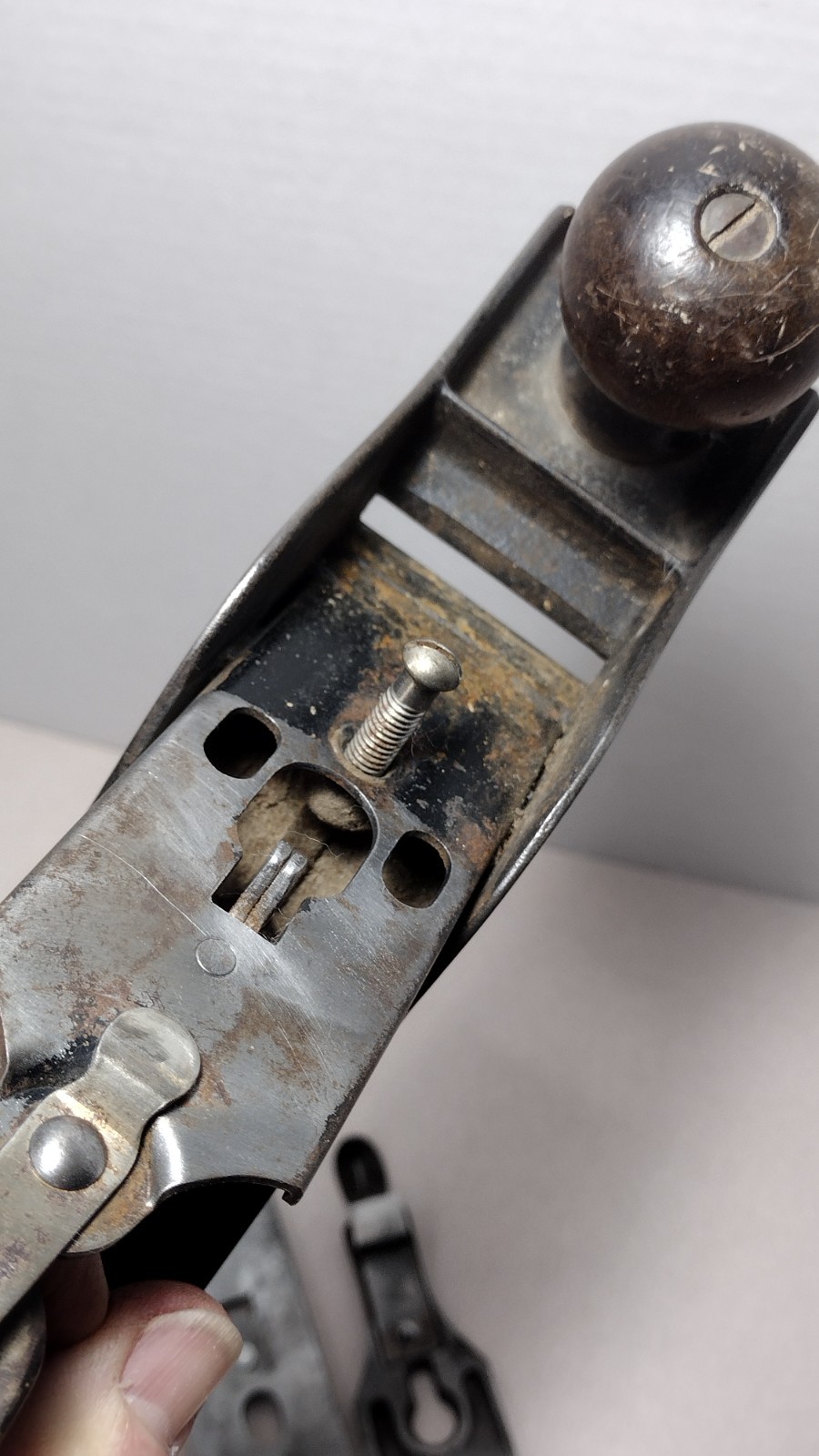 Vtg Atlas Tool Co. Bench Plane Smooth Plane Peck & Mack Co. 9.25 x 2” (v248)