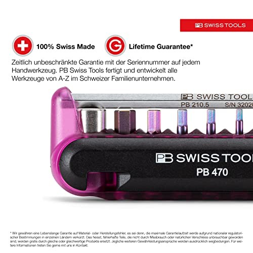 PB Bike Tool Set 9 Pieces Purple 470PURPLECN TI