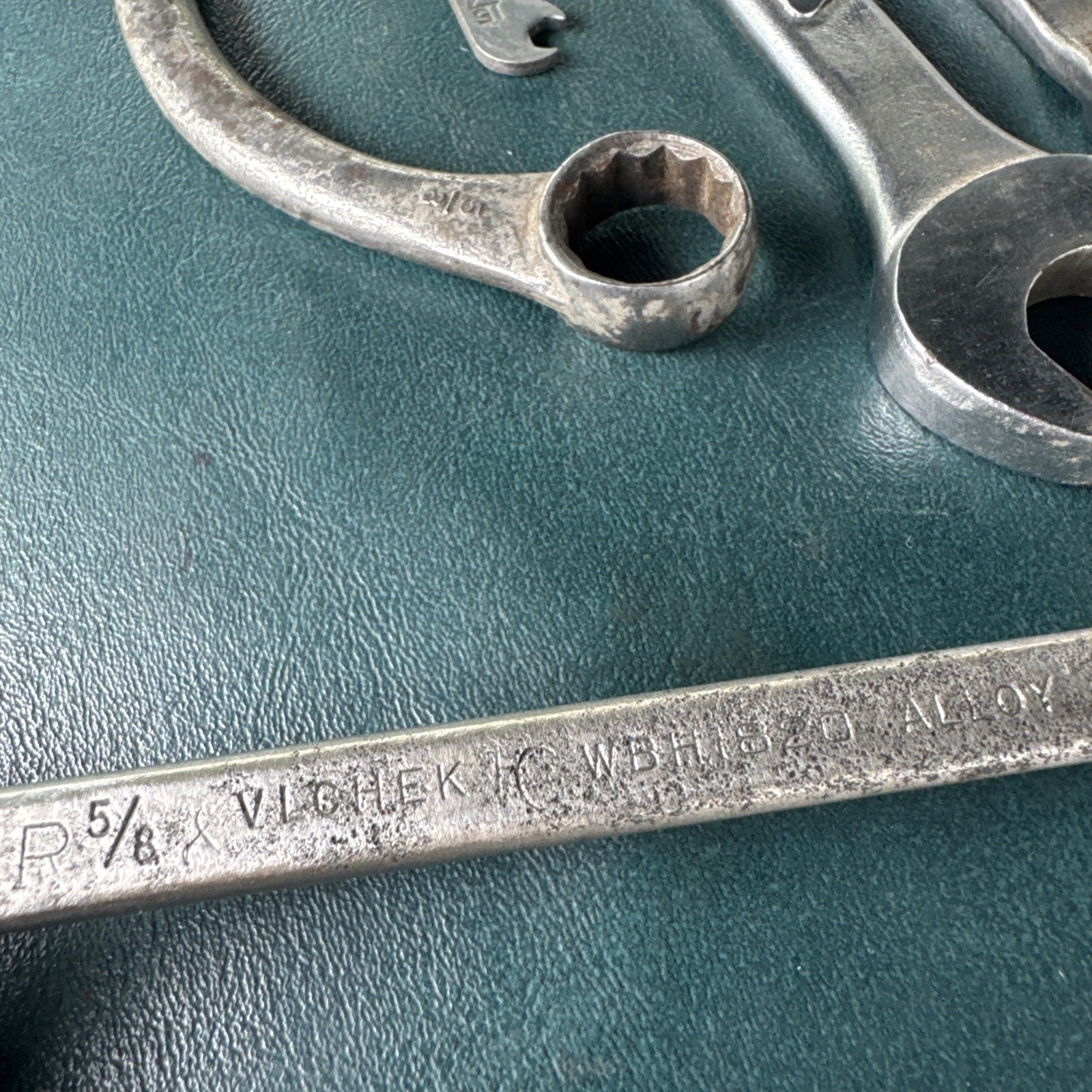 Vtg Double Box & Combination Wrench Lot 15pcs USA And 2 Other Quality Japan Chin