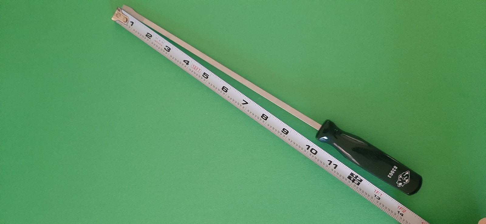 NOS SK S-K Tools 83003 1/4″ Flat Tip Slotted Long Shank Screwdriver France 1B