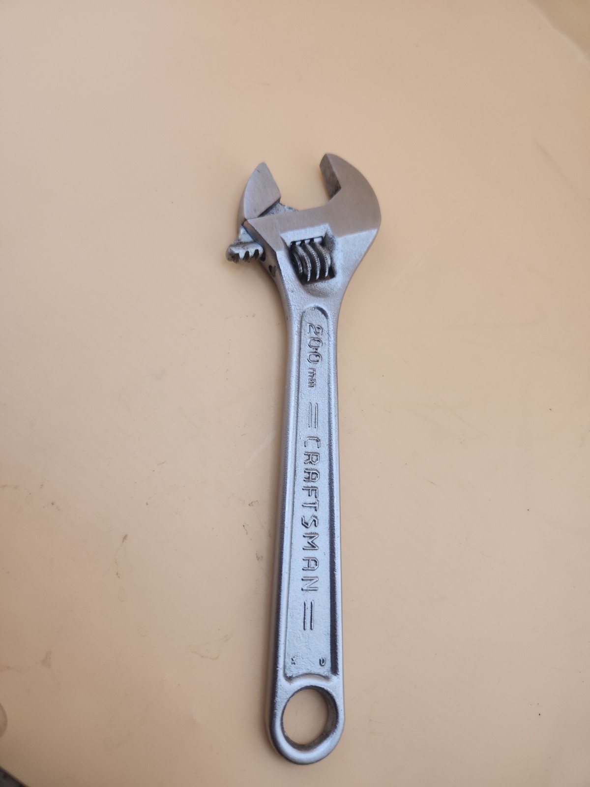Vintage 8″ CRAFTMAN Crest Wrench N0.44603 Made In USA