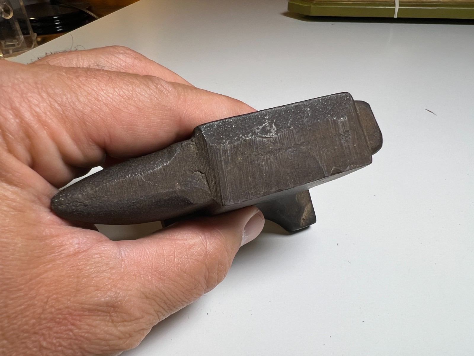 Vintage Mini Machinist Bench Anvil Steel Jeweler Watchmaker Hobby Blacksmith