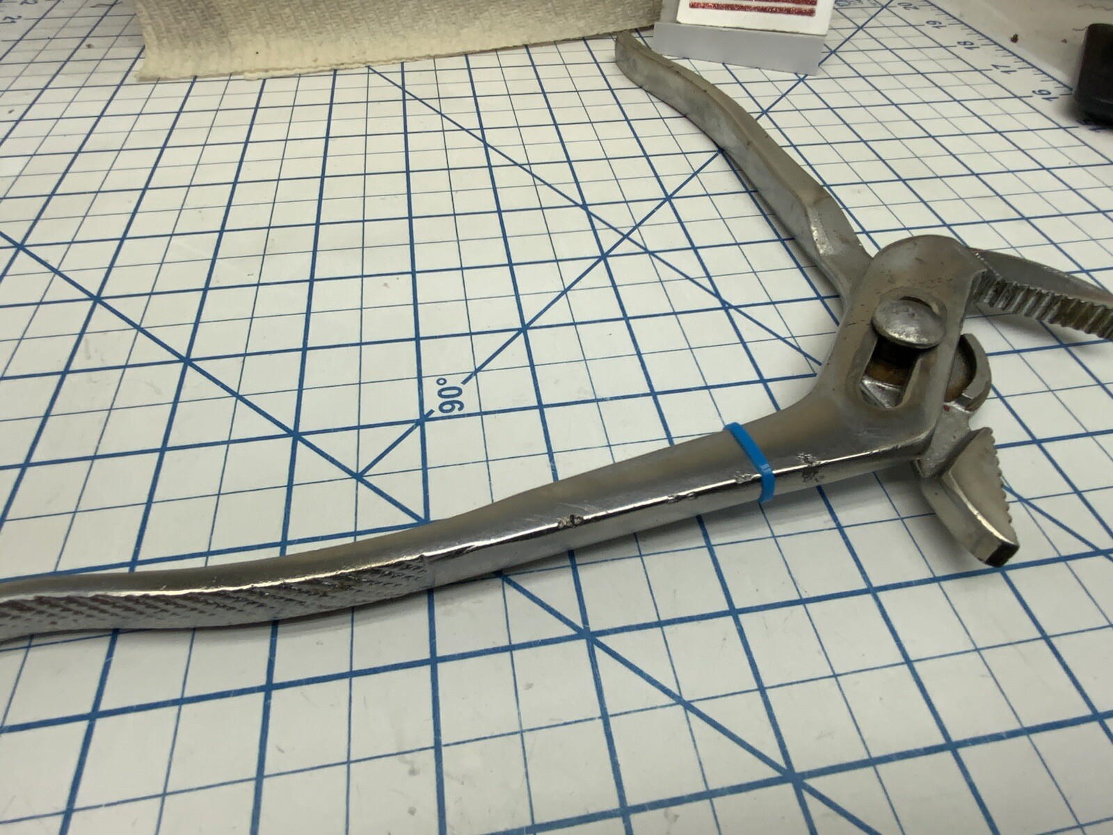 Craftsman 10in. Water Pump Adjustable Pliers, Circle P (Wilde) Rope Handle, USA
