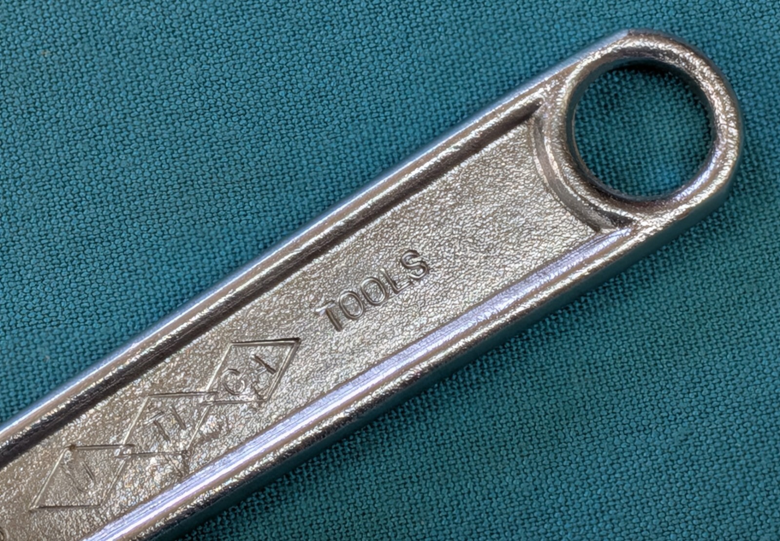 Vintage UTICA 91-6 Adjustable Wrench Older 3-Diamonds Logo Very Good Condition