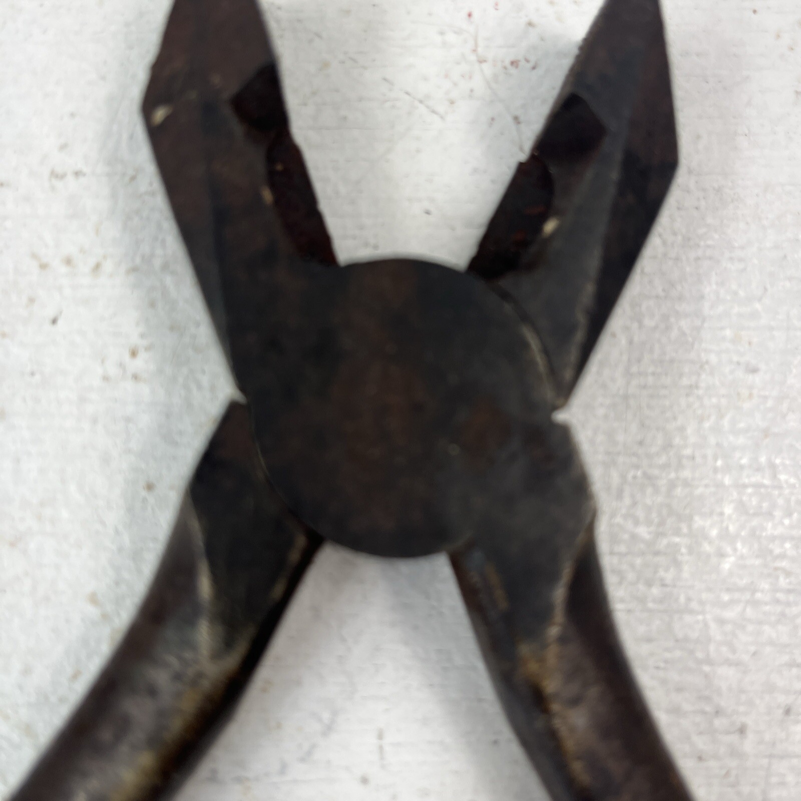 Vintage PEXTO 500-8 Lineman Pliers Side Cutter 8-1/2″ Long
