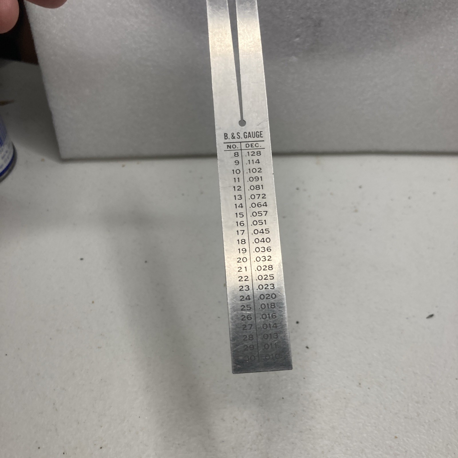 Vintage JFD Manufacturing – 6″ Stainless Steel Rule w/B&S Gauge. Brooklyn. – TD