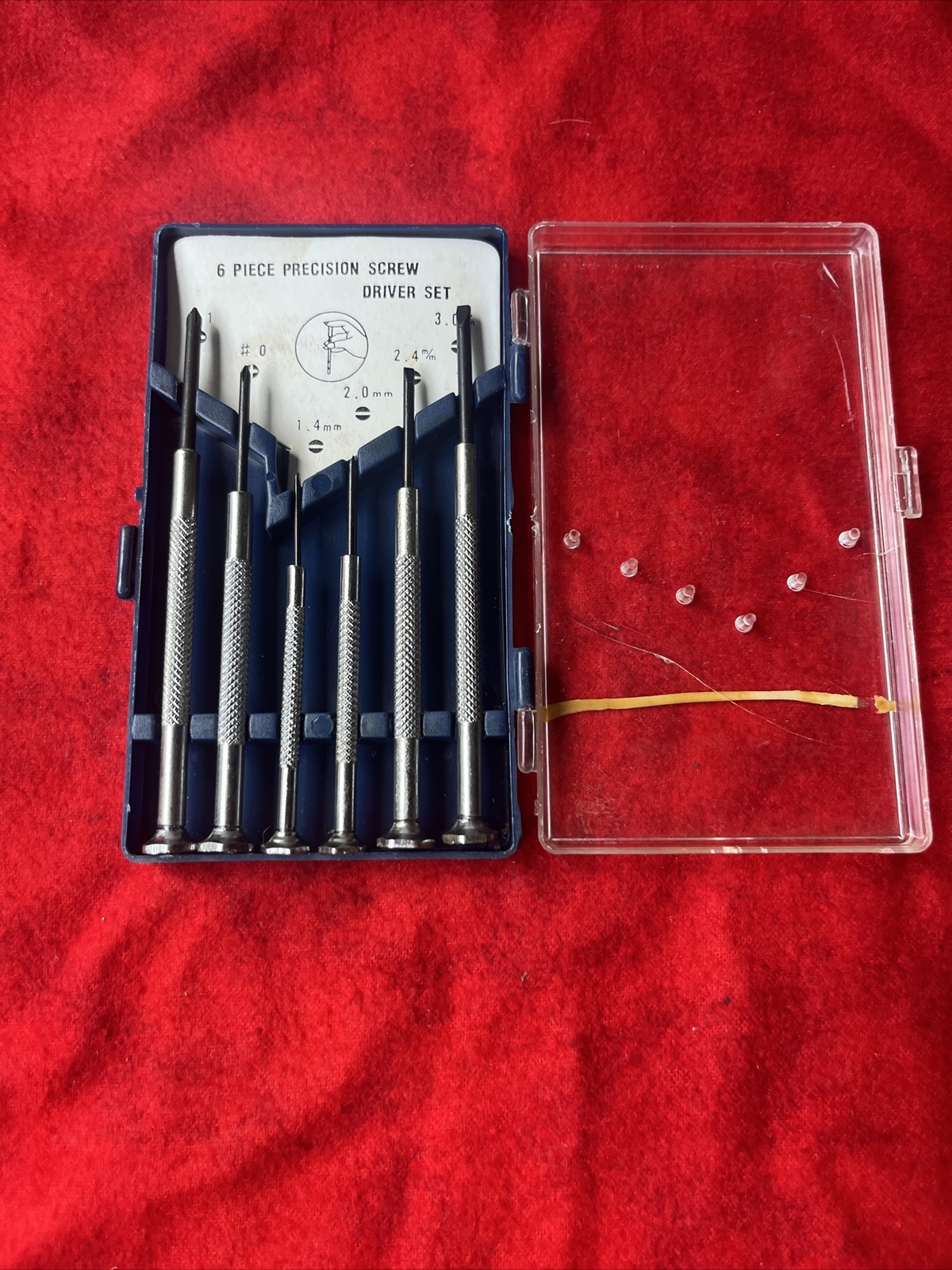 VINTAGE 6 PC PRECISION SCREWDRIVER SET (t63)
