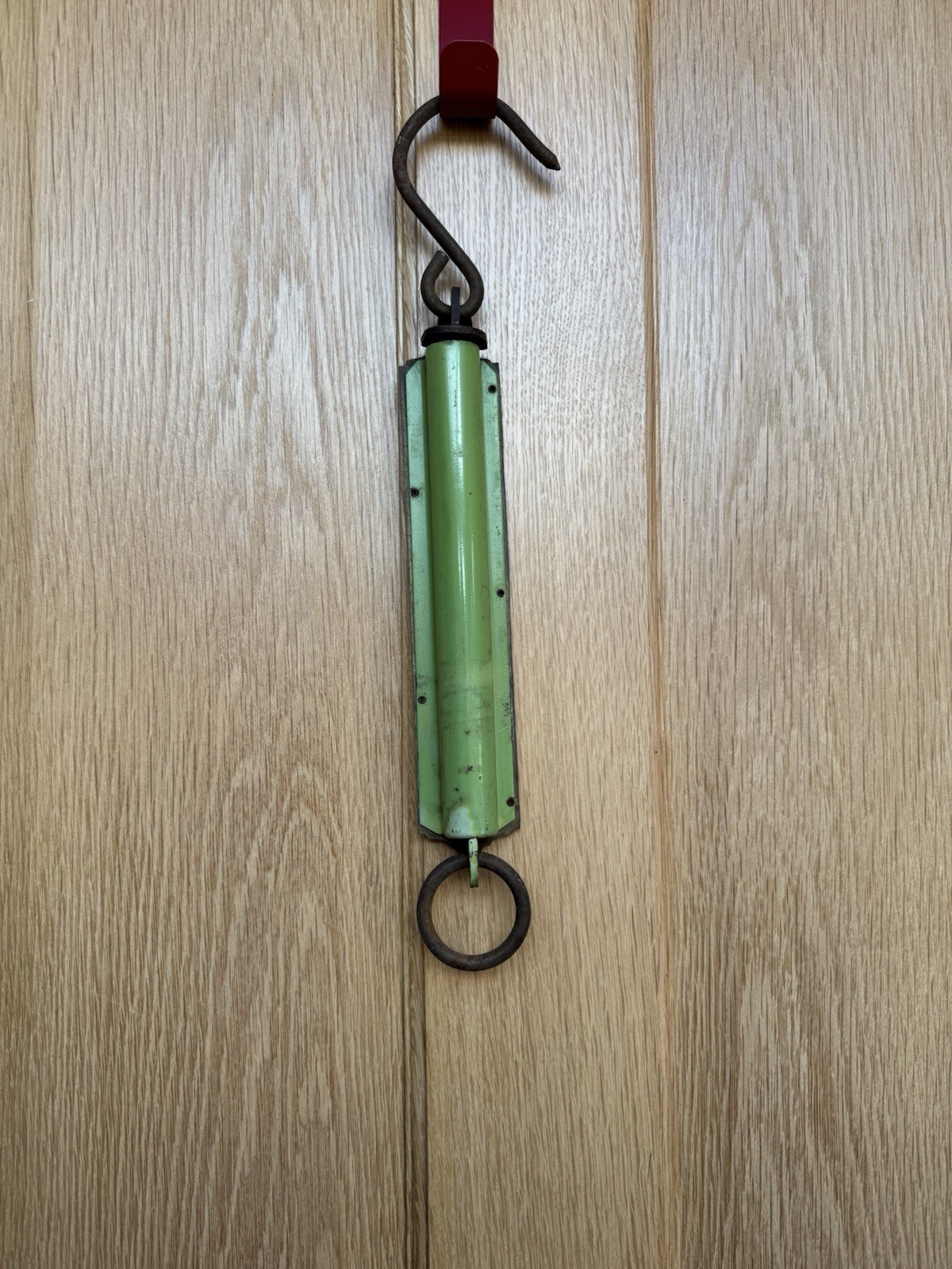 Vintage Salter Pocket Balance No3 Working/100 Pounds Spring Balance Scale Prop