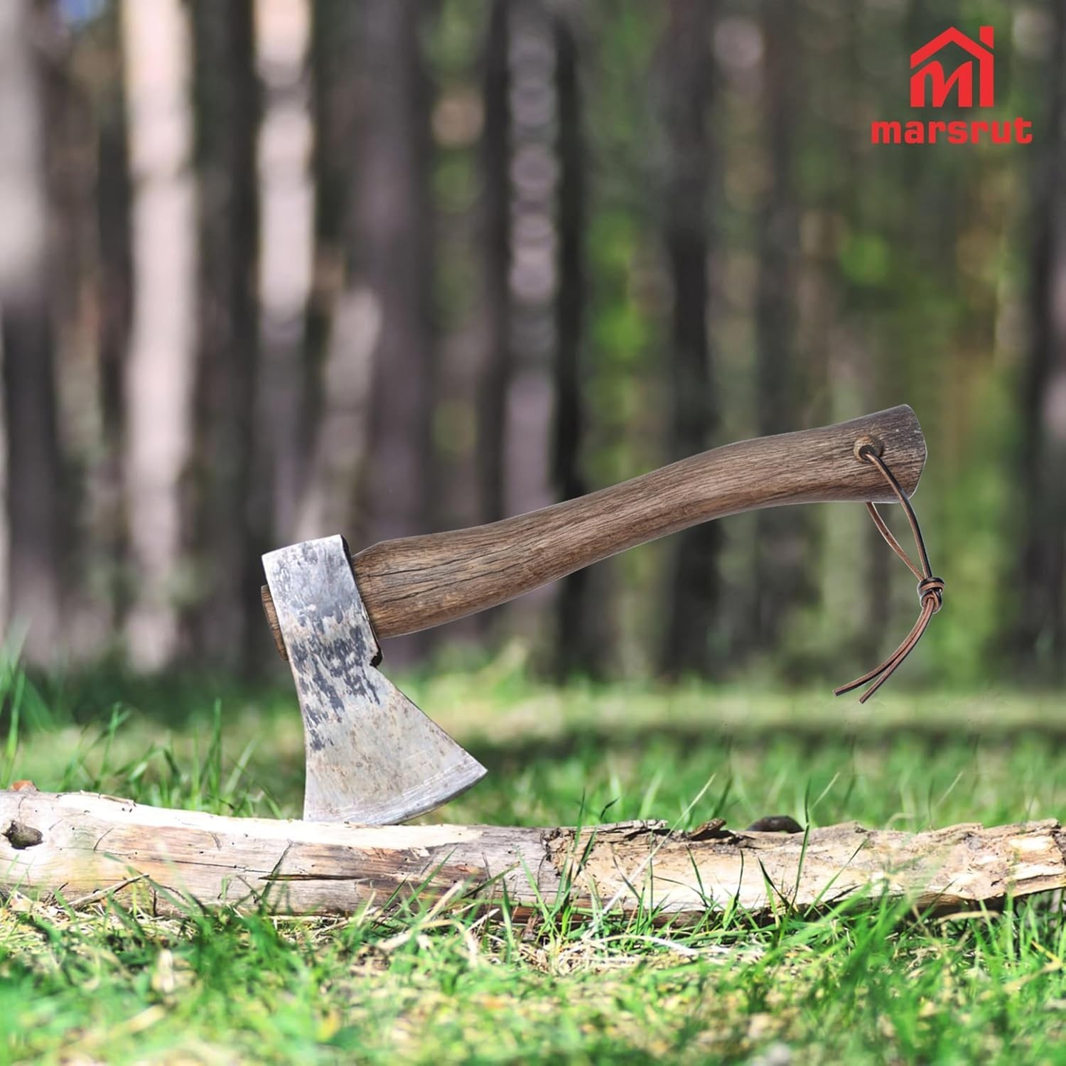 13″ Oak Wood Hatchet Handle Replacement Fits Most Camp Broad Single Bit Axe Hand