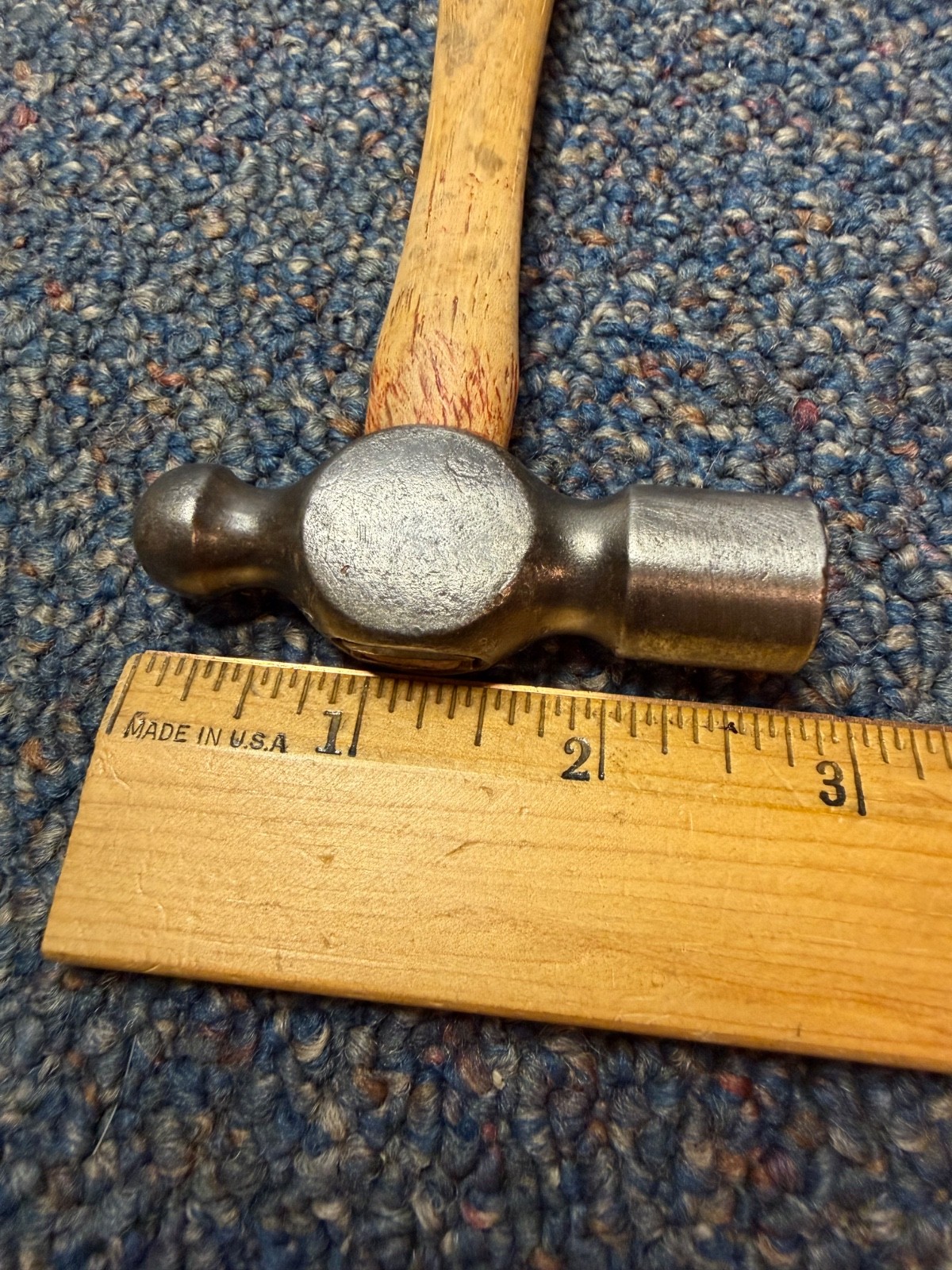 Gunsmith’s/machinst’s 6 oz. ball peen hammer, unbranded, vg condition