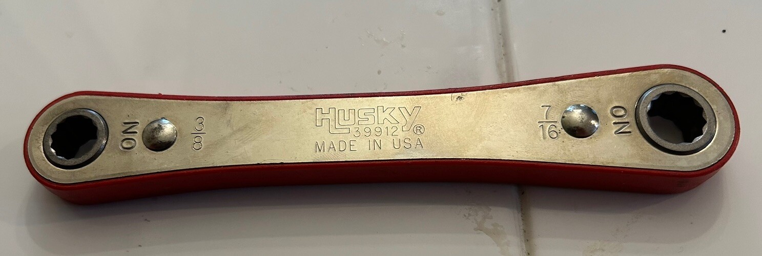 HUSKY TOOLS 3/8″ X 7/16″ SAE RATCHETING BOX WRENCH 12PT #39912