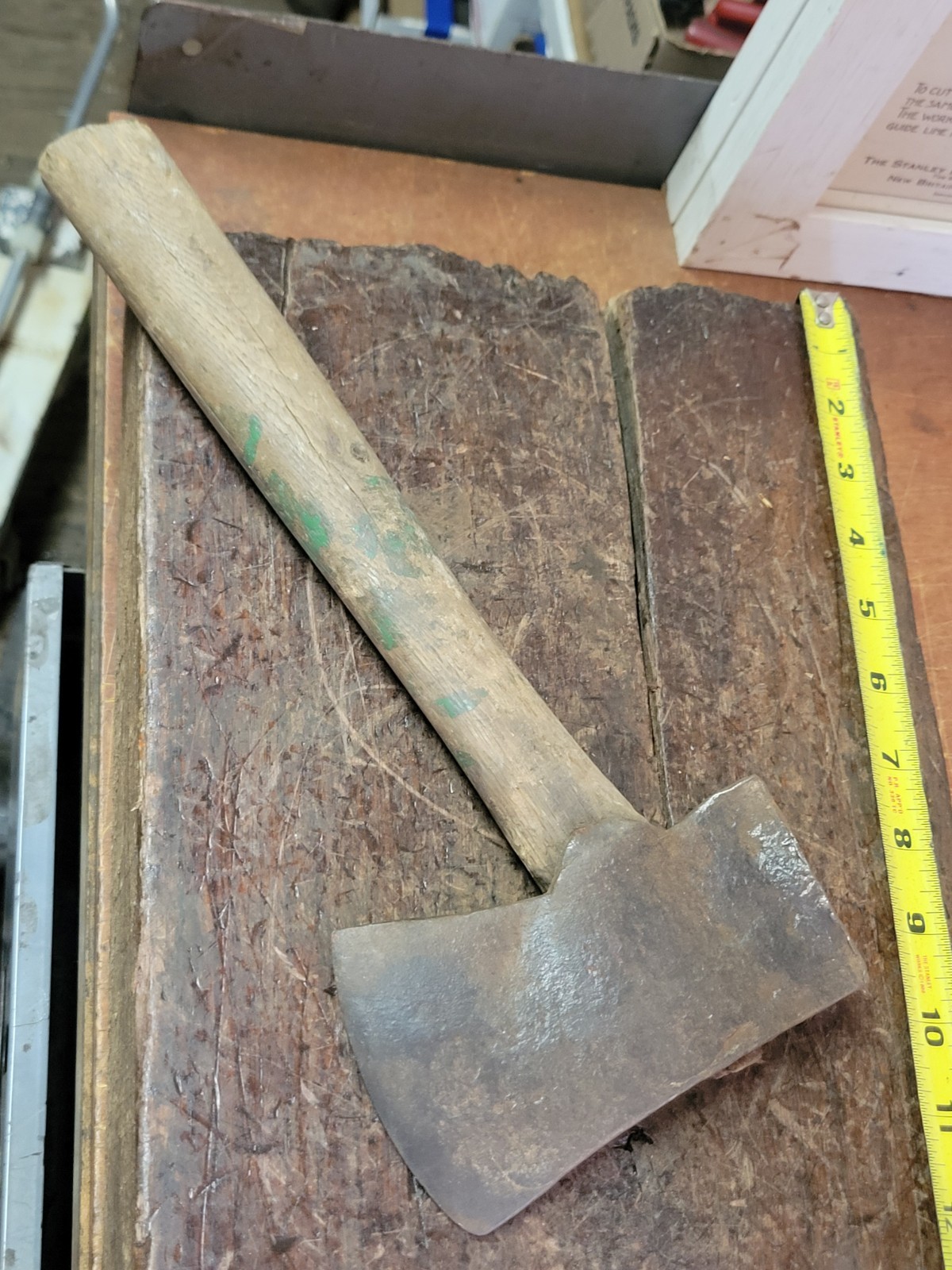 Old Square Eye Hatchet, 2+ Pounds With Handle